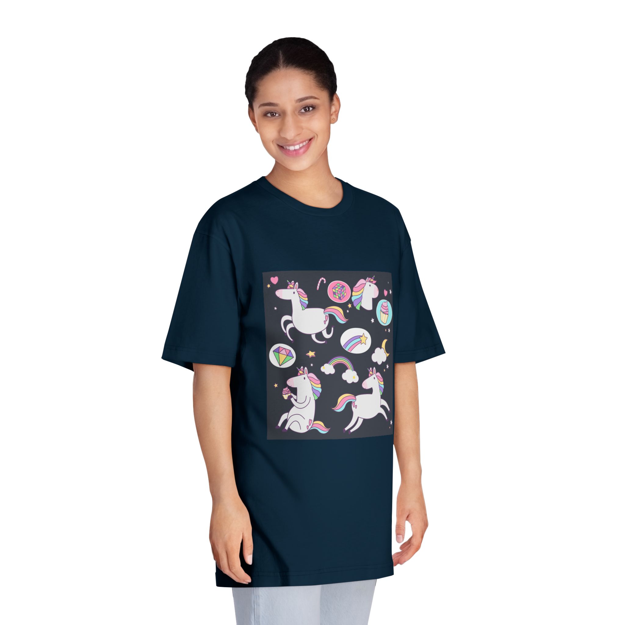 Unicorn V8 Unisex Classic Crewneck T Shirt - Image 19
