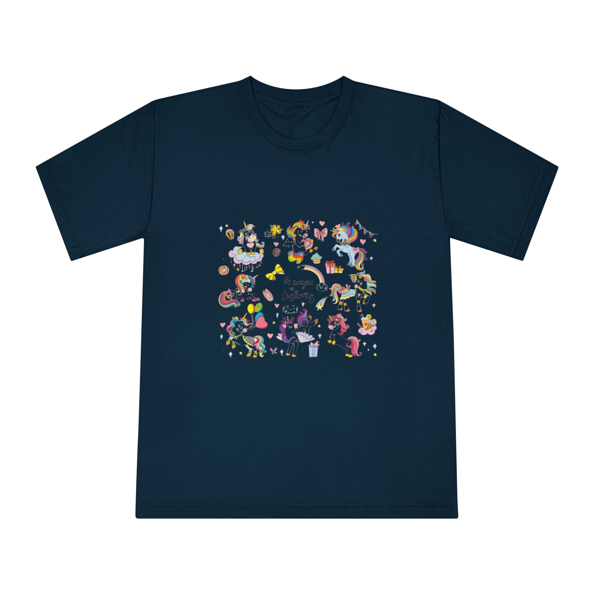 Unicorn V862 Unisex Classic Crewneck T Shirt - Image 17