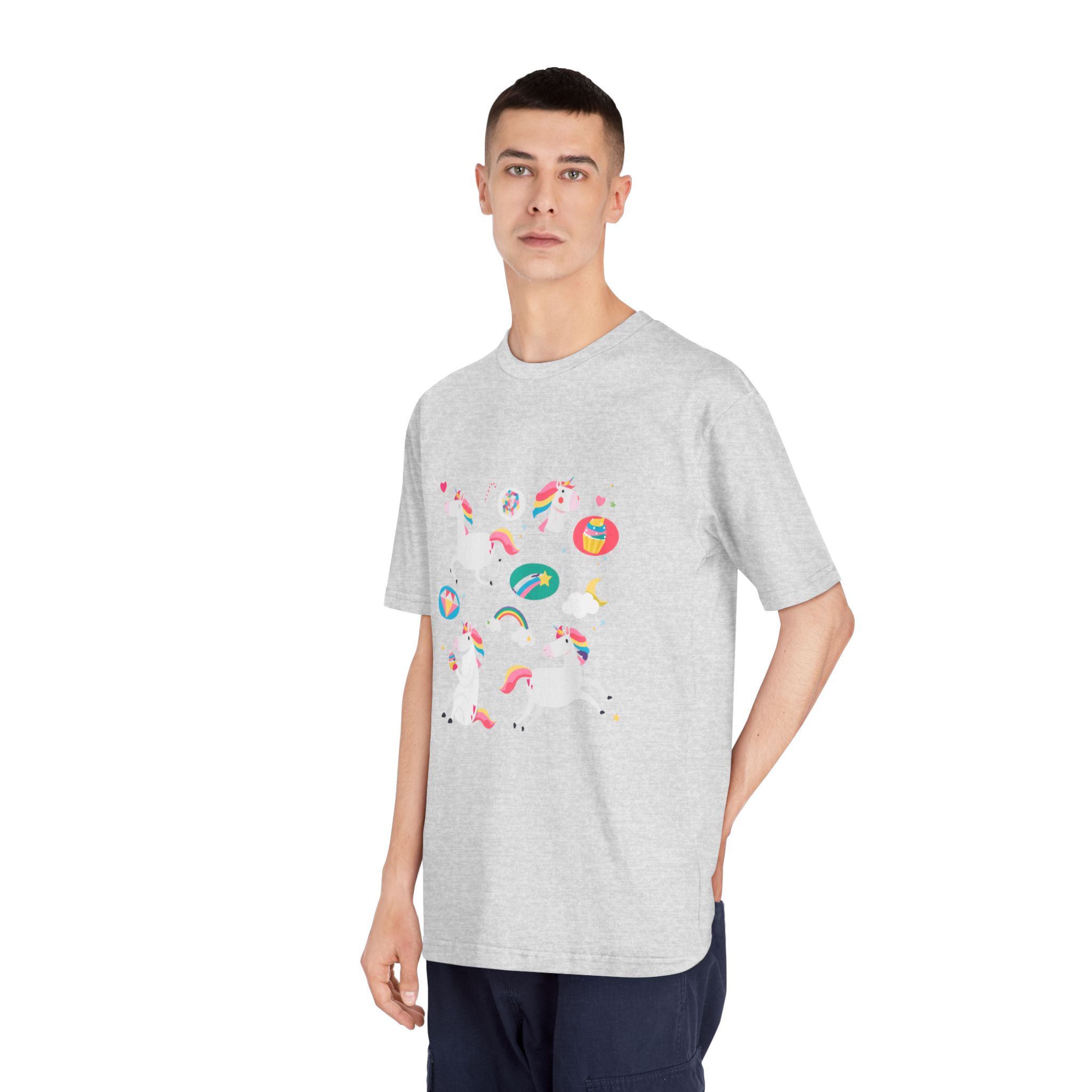 Unicorns 51 Unisex Classic Crewneck T Shirt - Image 16