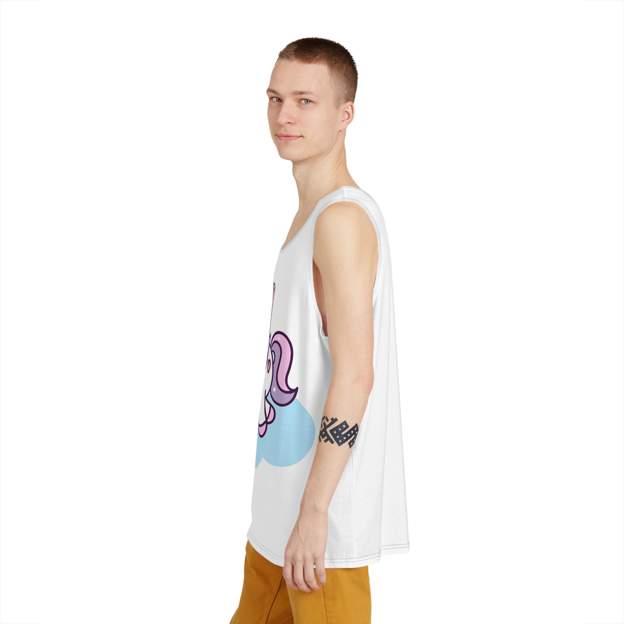 Unicorns 61 Mens Tank Aop