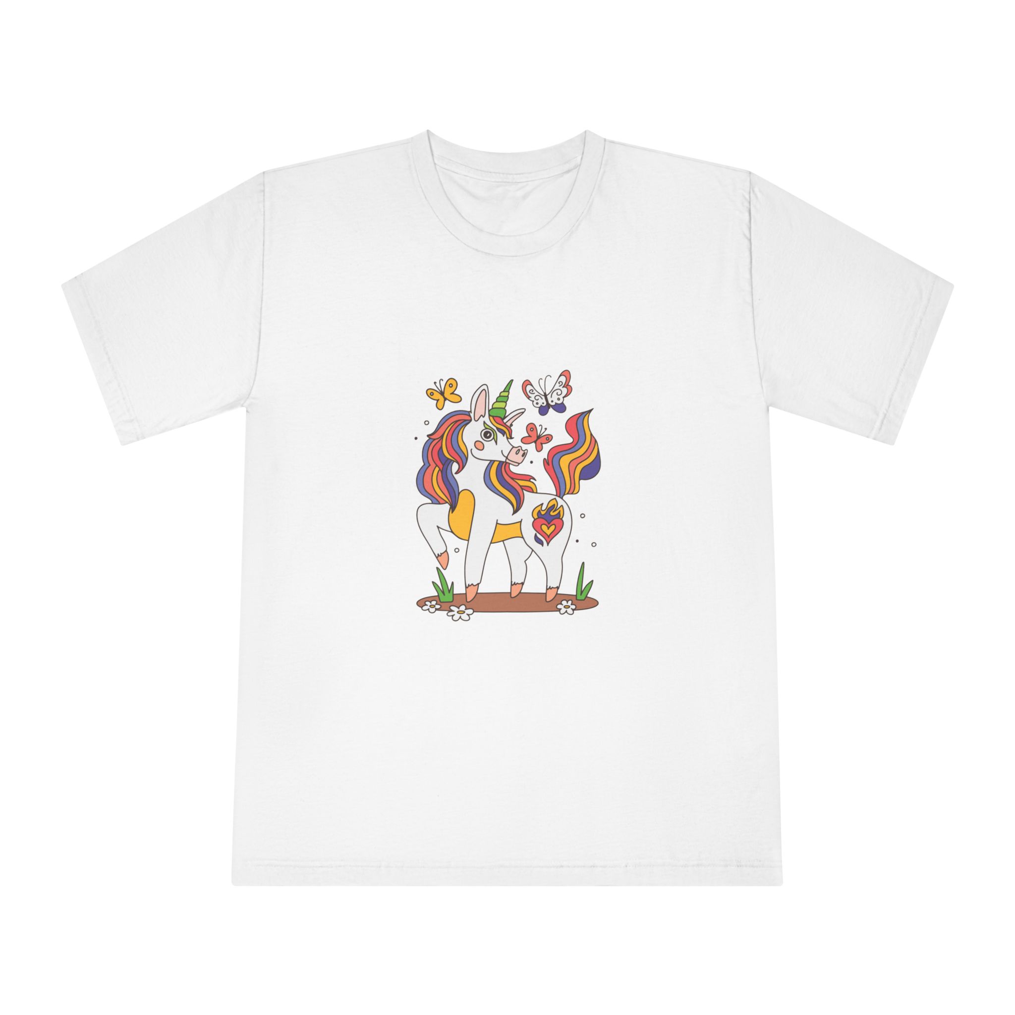 Unicorn V464 Unisex Classic Crewneck T Shirt