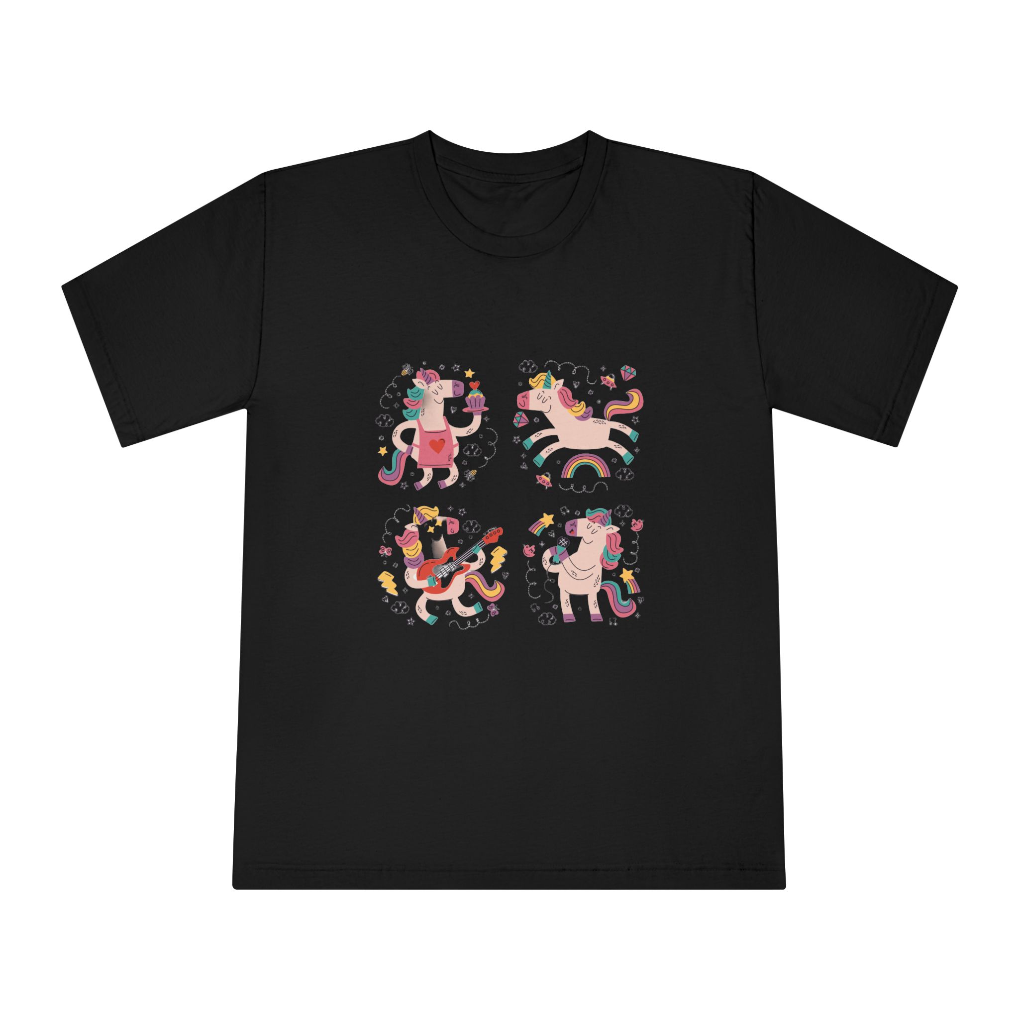 Unicorn V842 Unisex Classic Crewneck T Shirt - Image 5