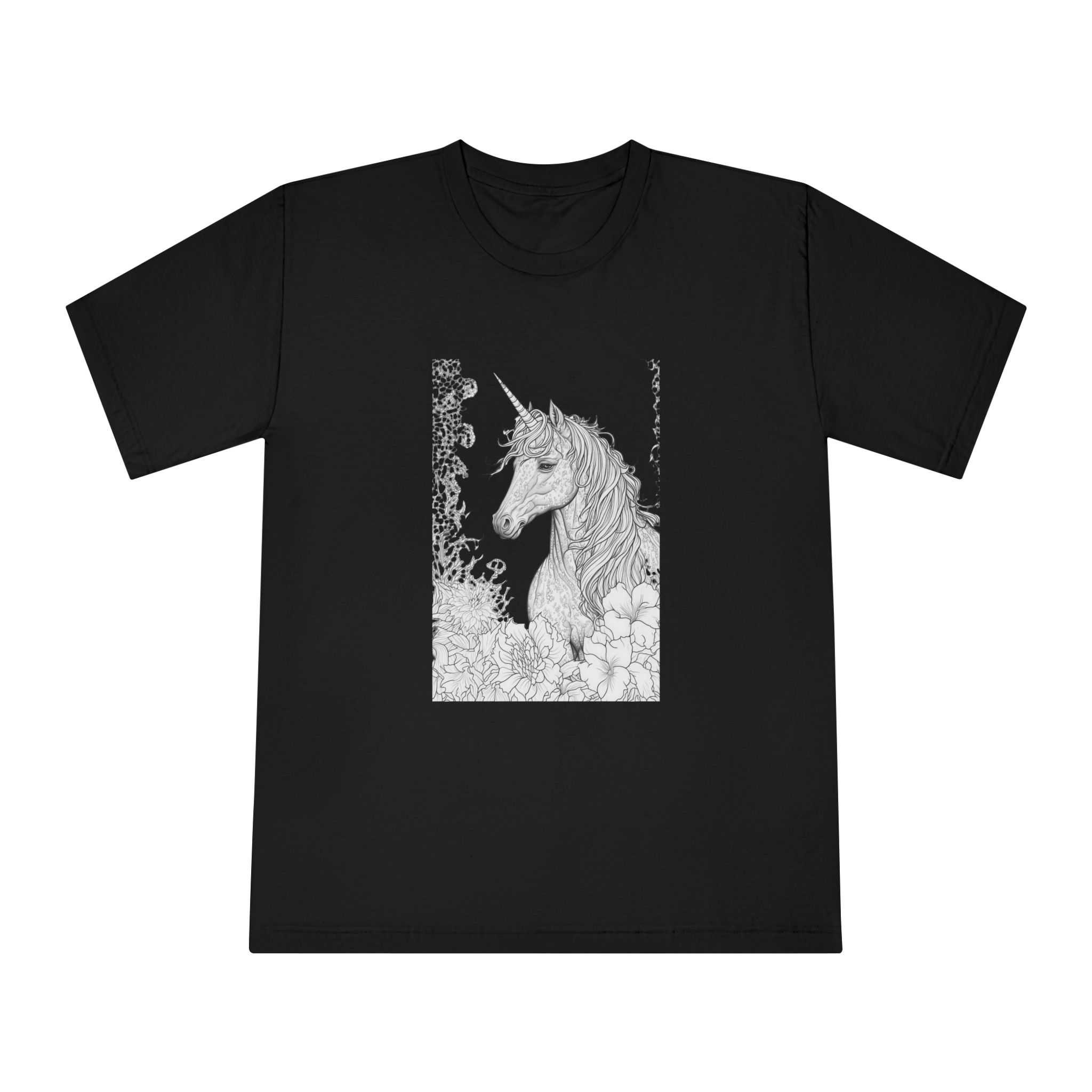Unicorns 141 Unisex Classic Crewneck T Shirt - Image 5