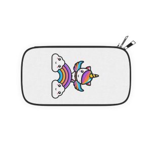 Cute Unicorn Mascot Design (1) Passport Wallet