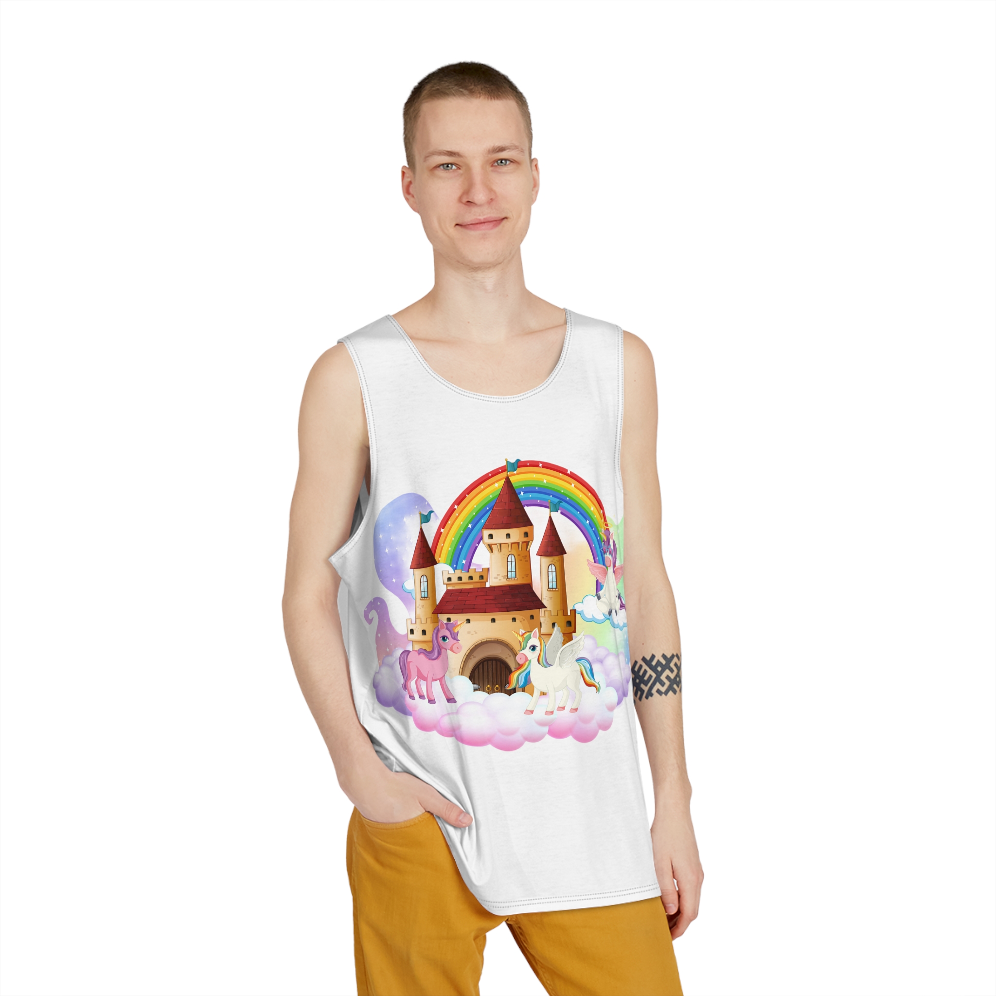 Unicorn V586 Mens Tank Aop - Image 3