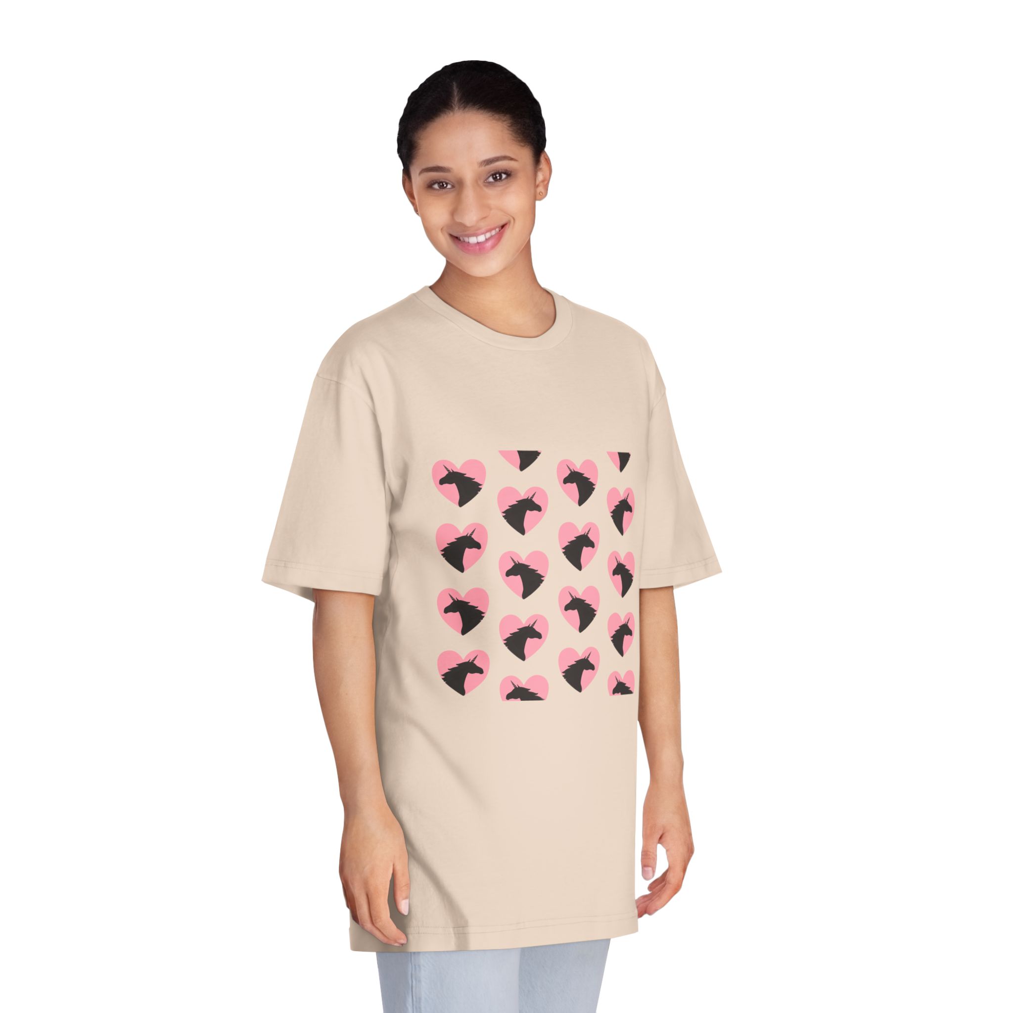 Unicorn V943 Unisex Classic Crewneck T Shirt - Image 11