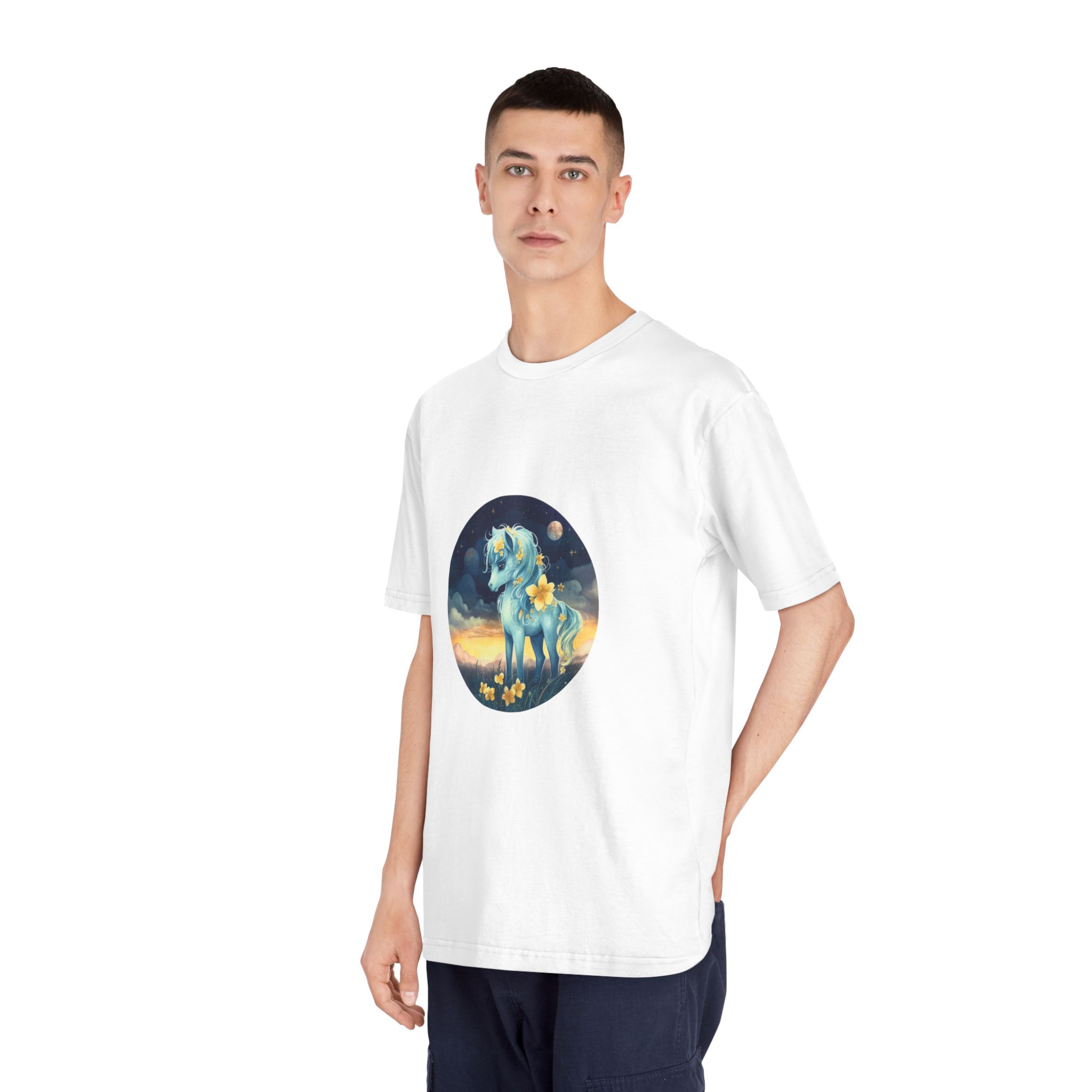 Unicorns 262 Unisex Classic Crewneck T Shirt - Image 4