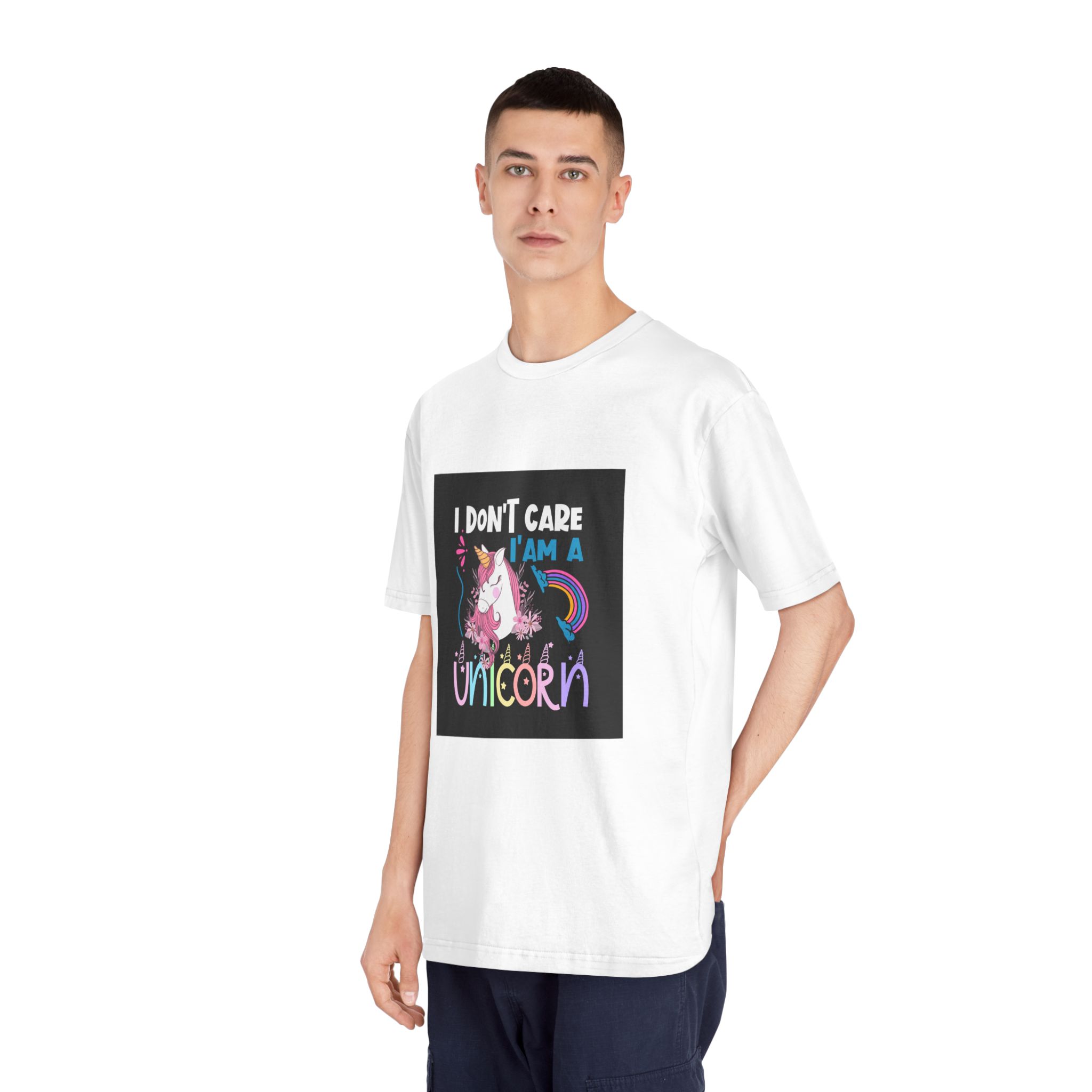 Unicorn Design 2 Unisex Classic Crewneck T Shirt - Image 4