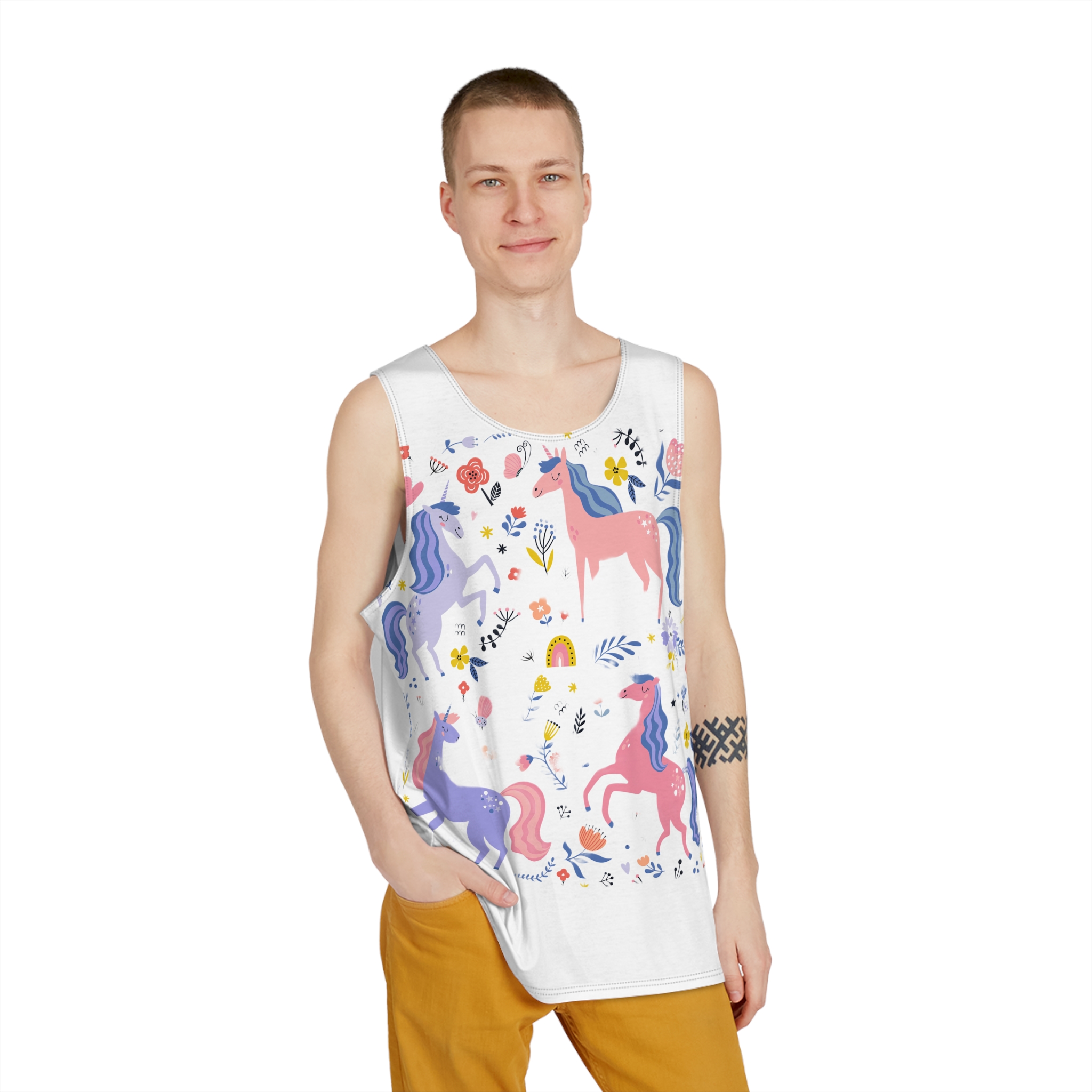Unicorn V661 Mens Tank Aop - Image 3
