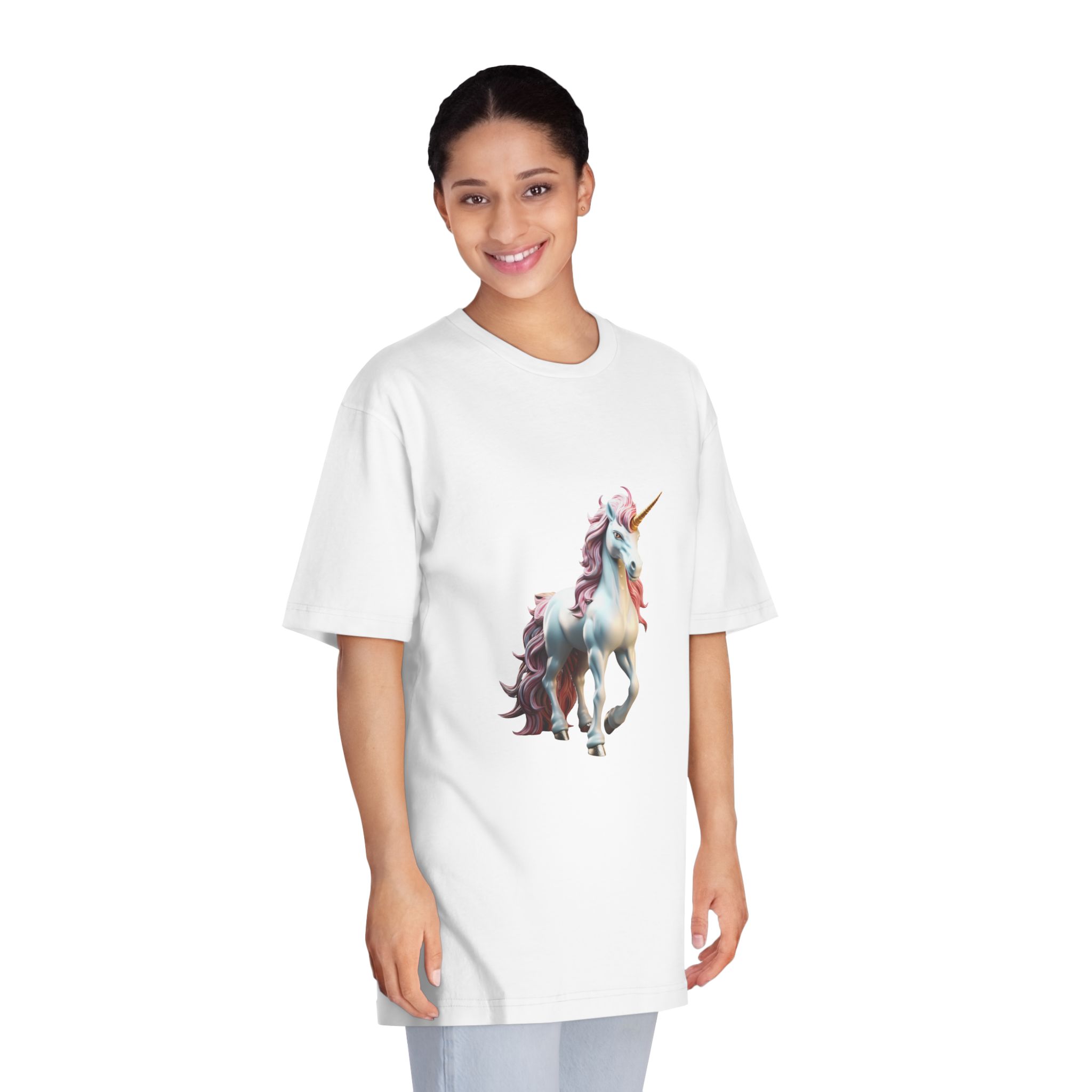 Unicorns 152 Unisex Classic Crewneck T Shirt - Image 3