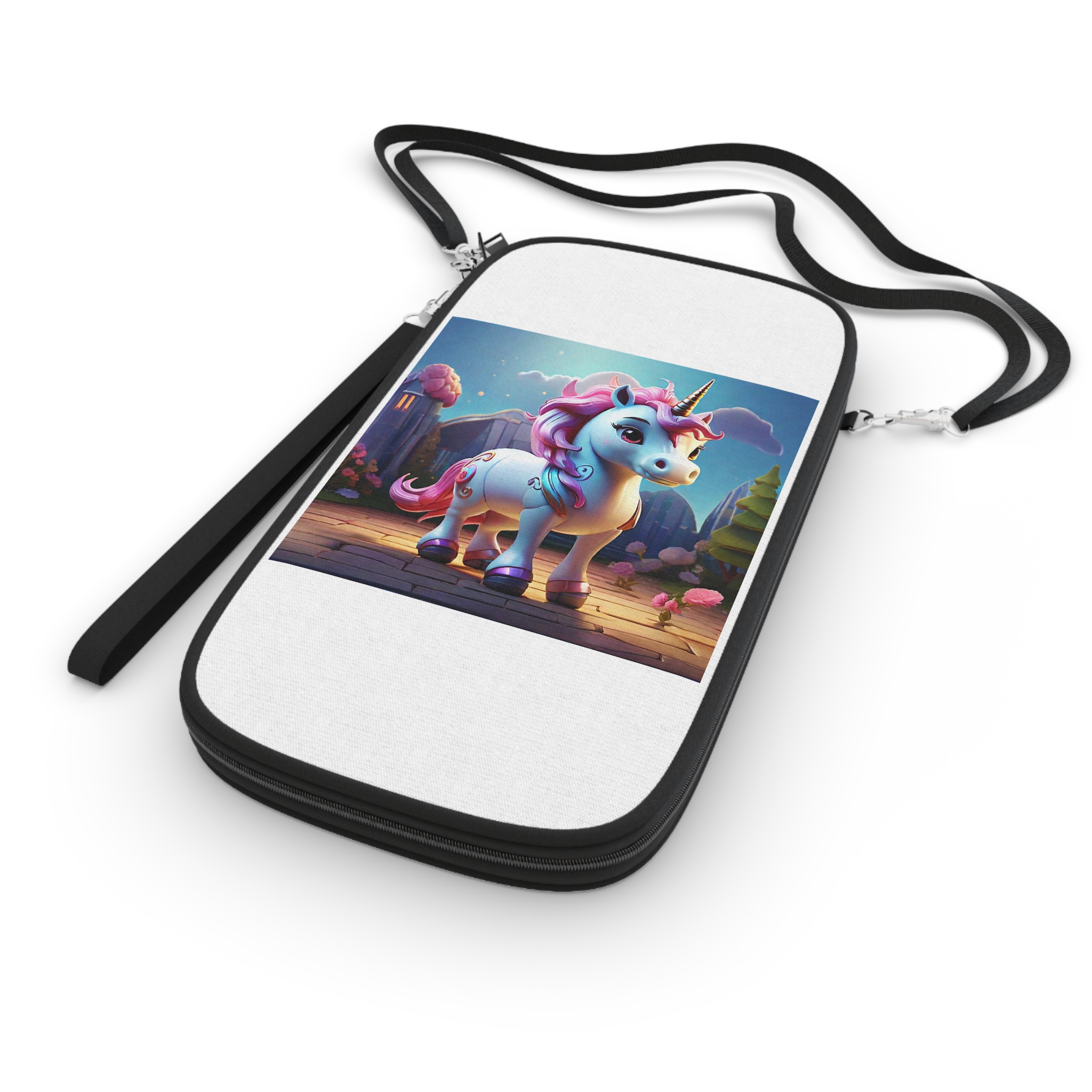 Animated Unicorn Children Generated By Ai (8) Passport Wallet - Image 3
