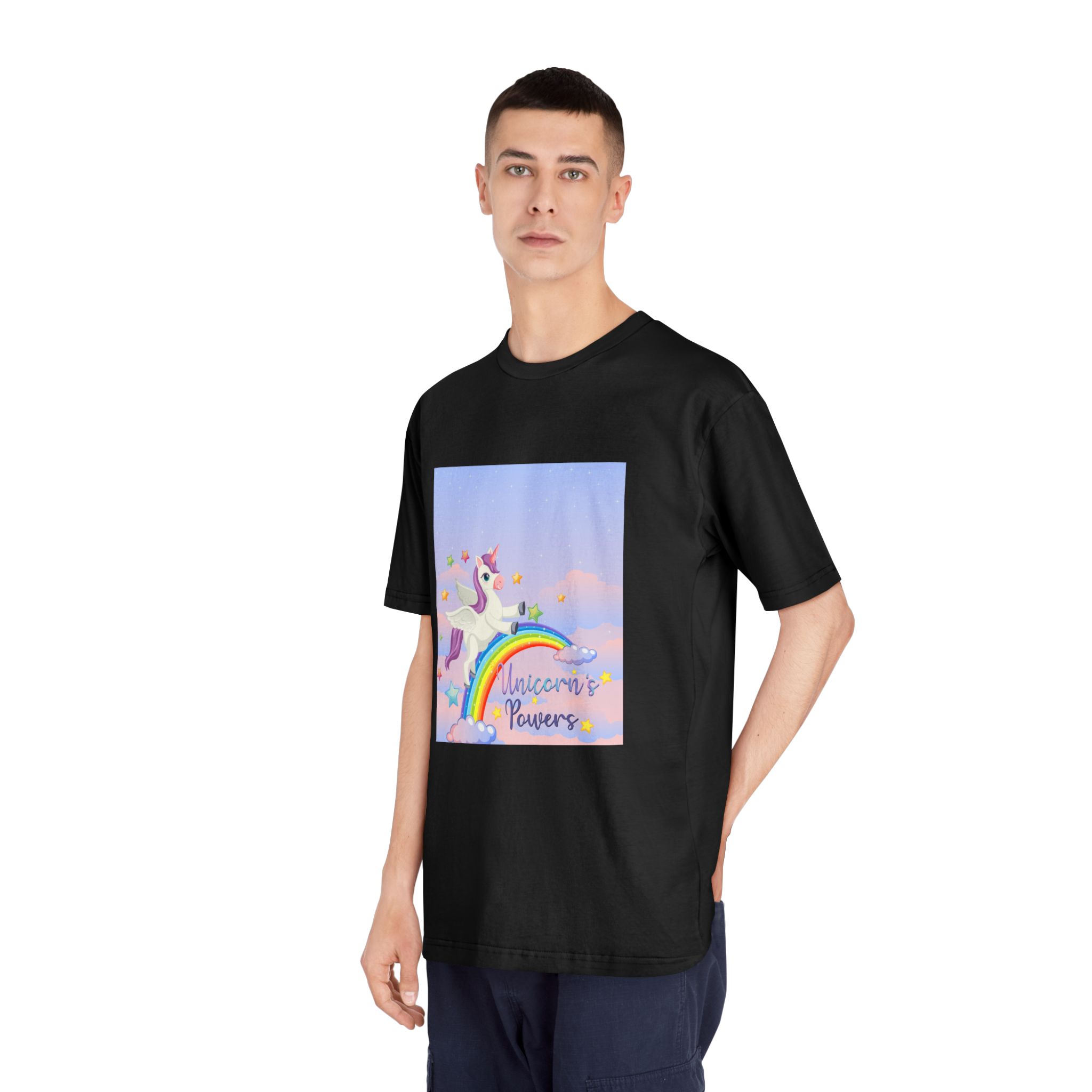 Unicorn V462 Unisex Classic Crewneck T Shirt - Image 8