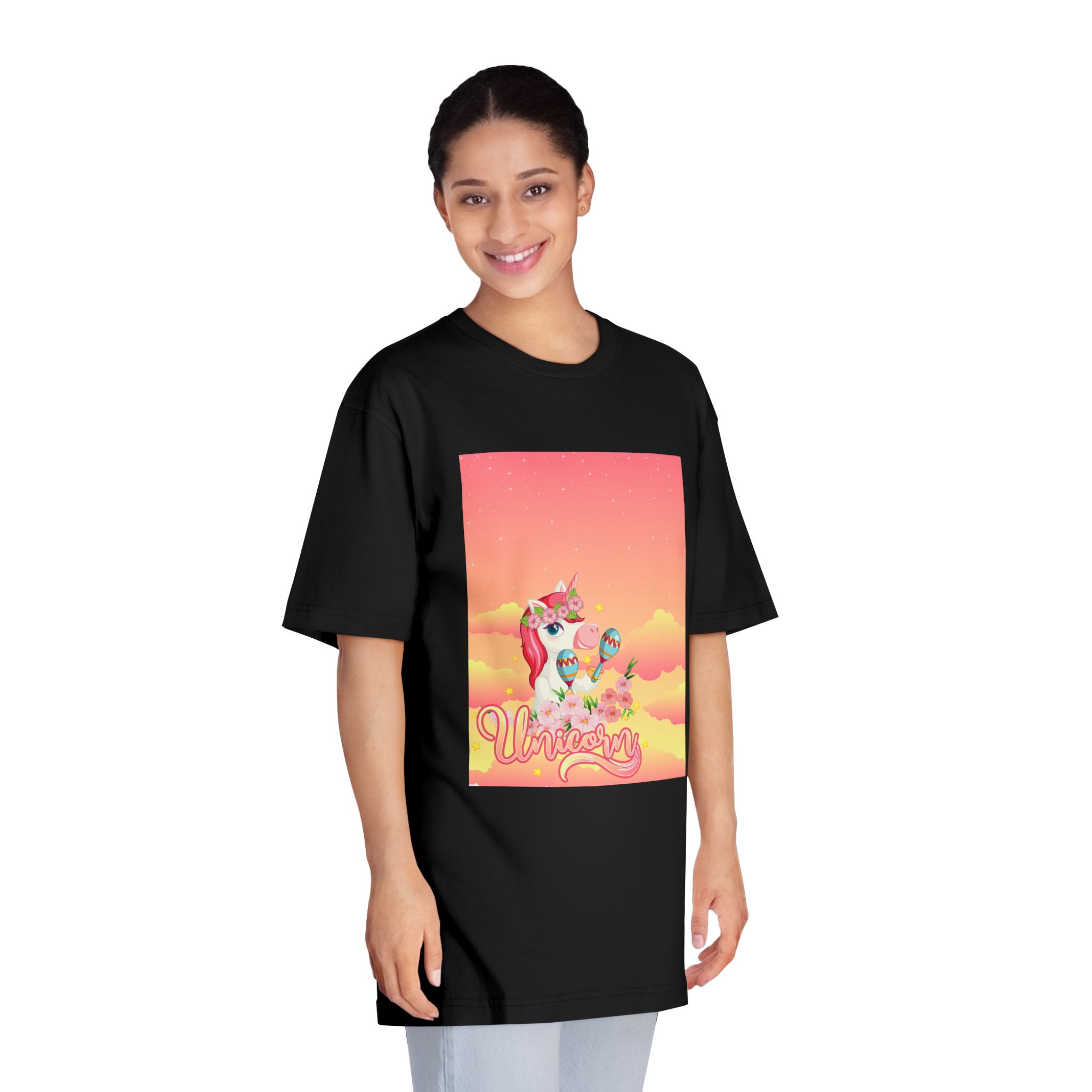 Unicorn V471 Unisex Classic Crewneck T Shirt - Image 7