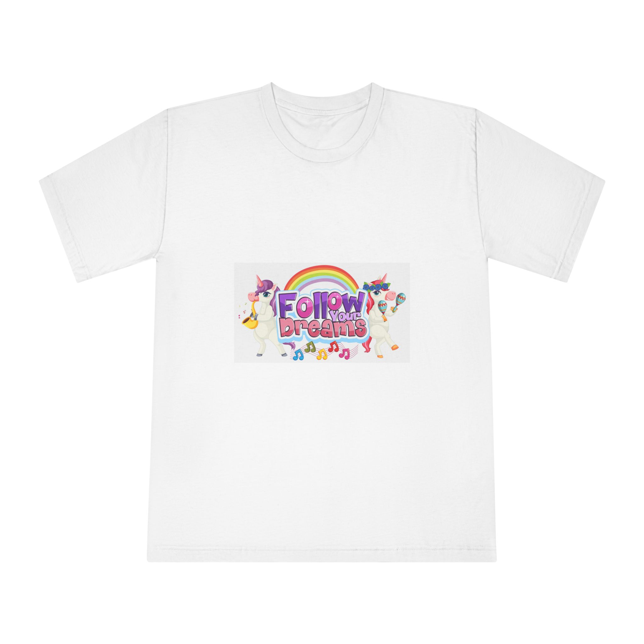 Unicorn V716 Unisex Classic Crewneck T Shirt