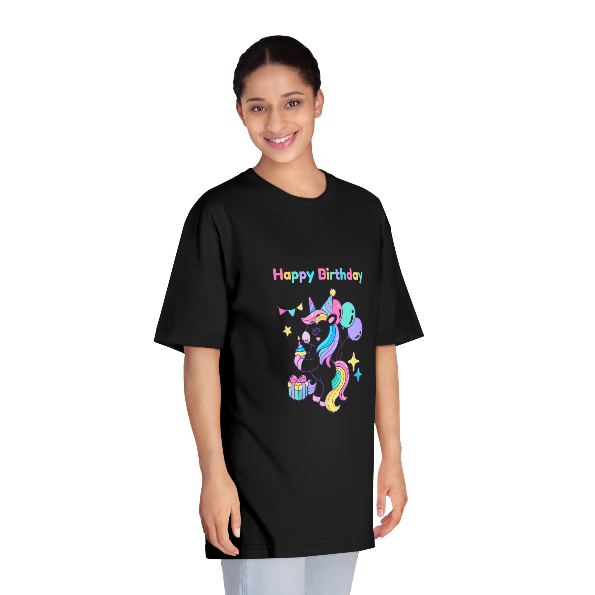 Unicorn V897 Unisex Classic Crewneck T Shirt - Image 7
