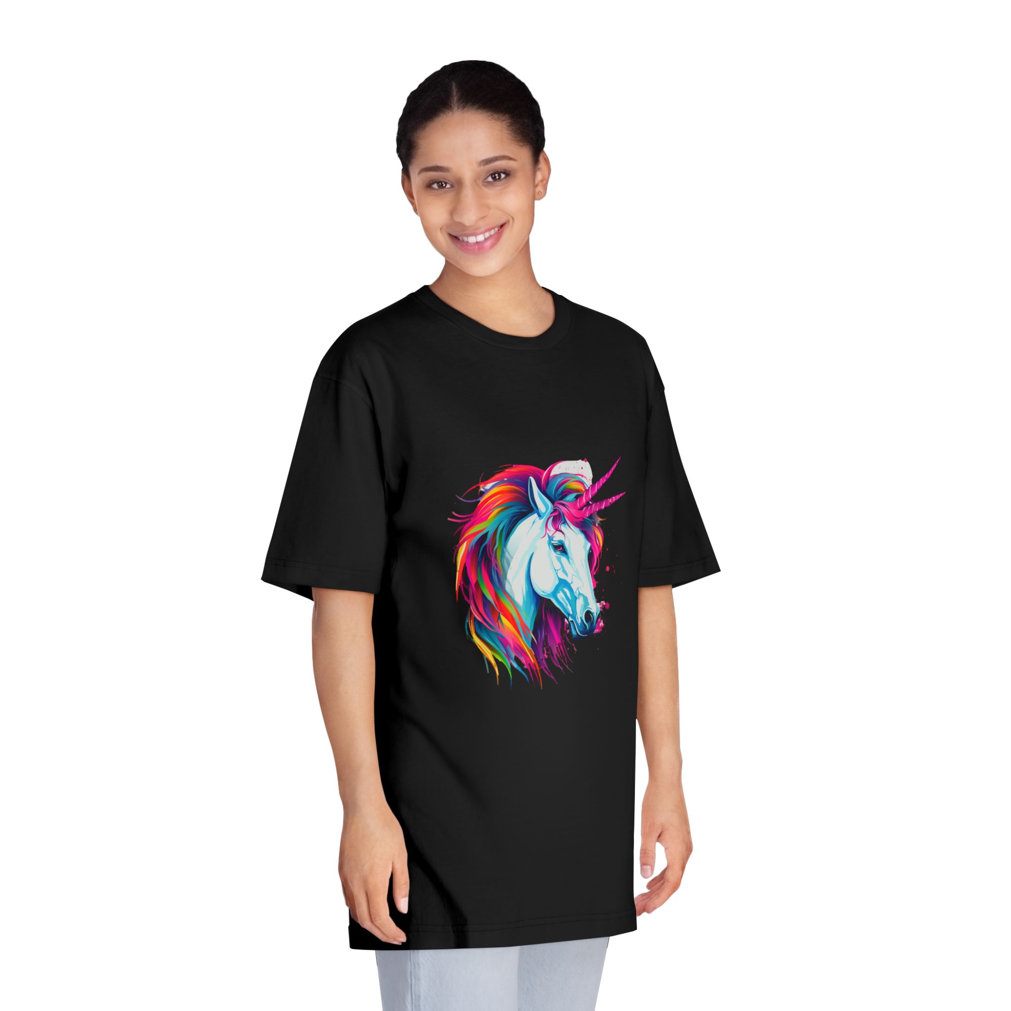 Unicorns 374 Unisex Classic Crewneck T Shirt - Image 7