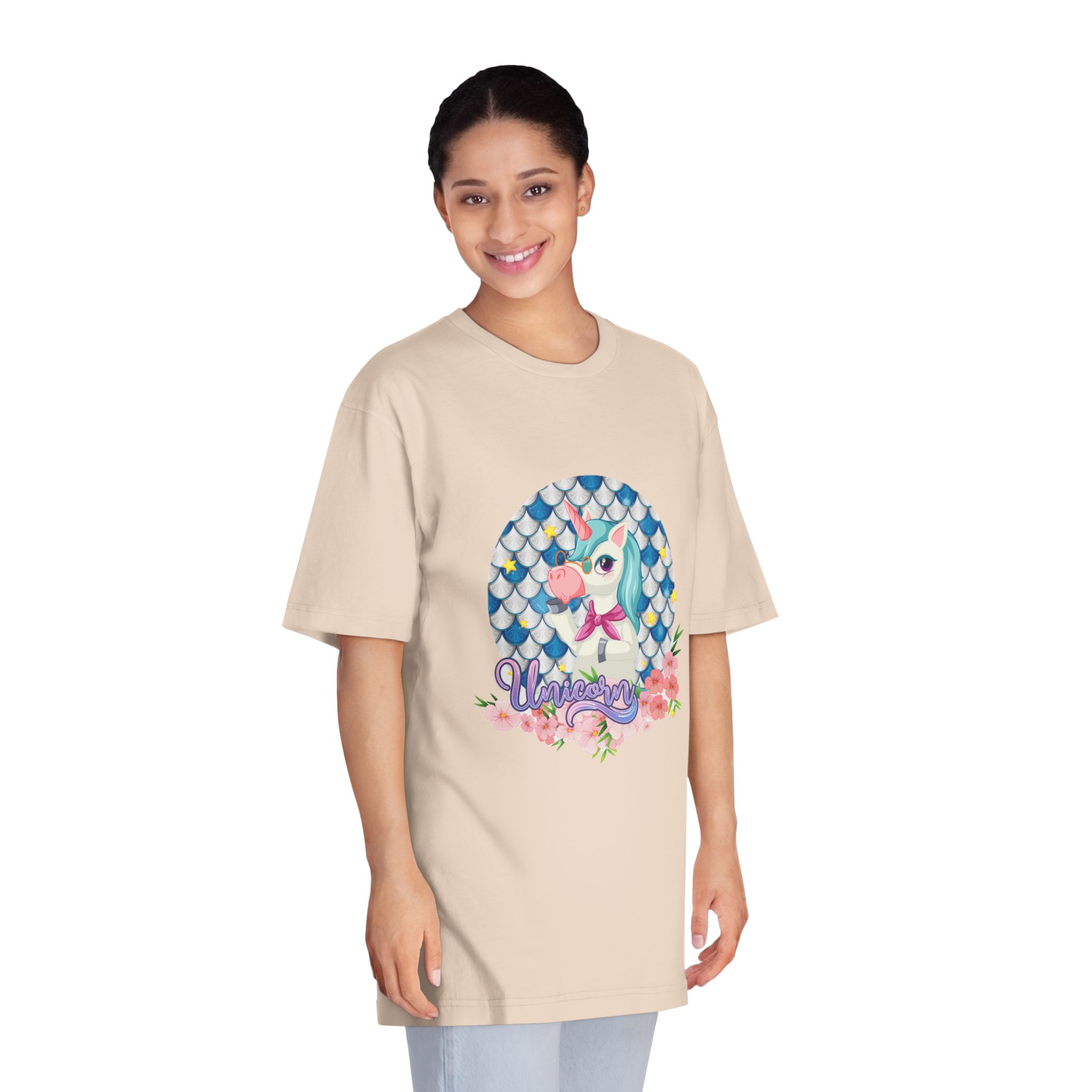 Unicorn V656 Unisex Classic Crewneck T Shirt - Image 11