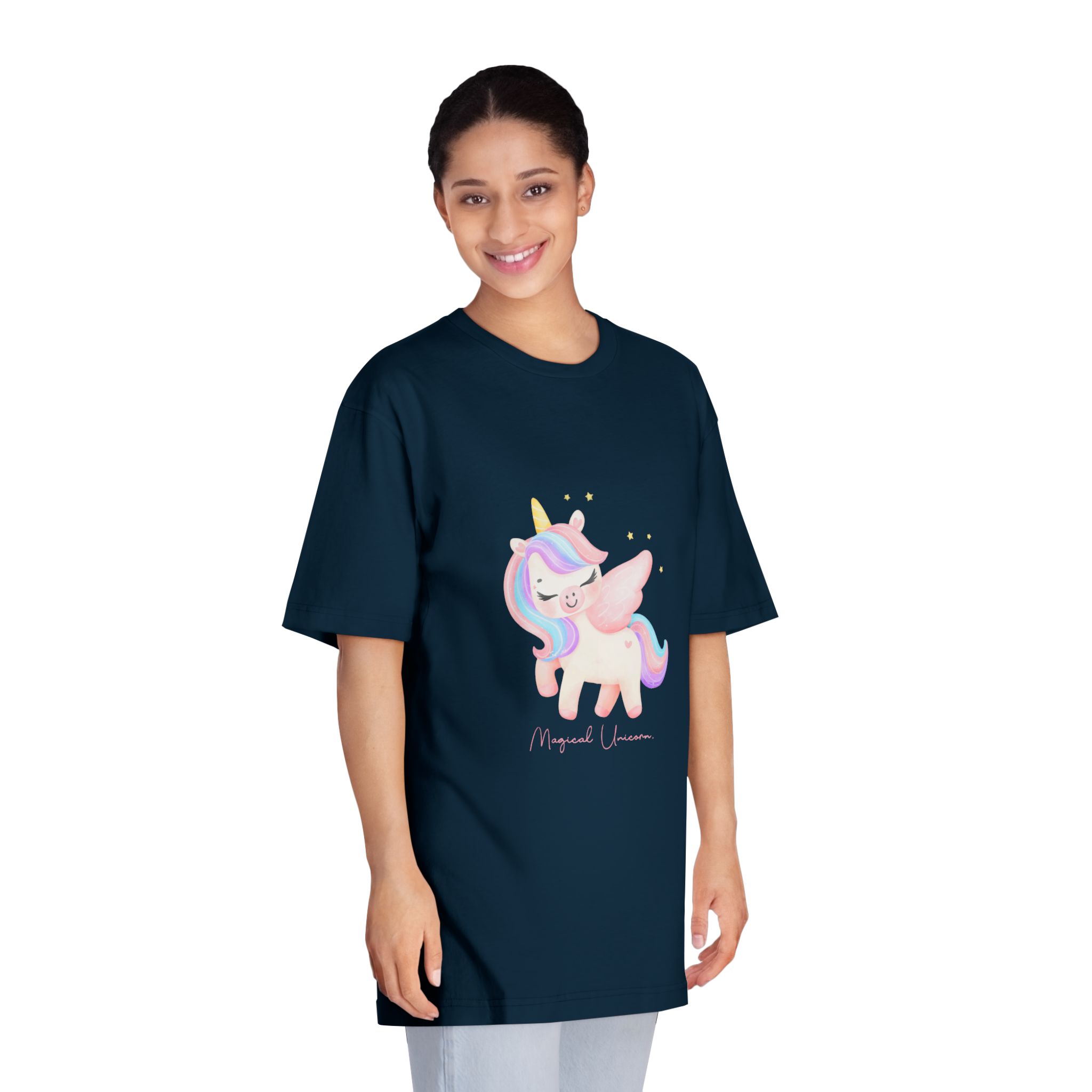 Unicorn V962 Unisex Classic Crewneck T Shirt - Image 19