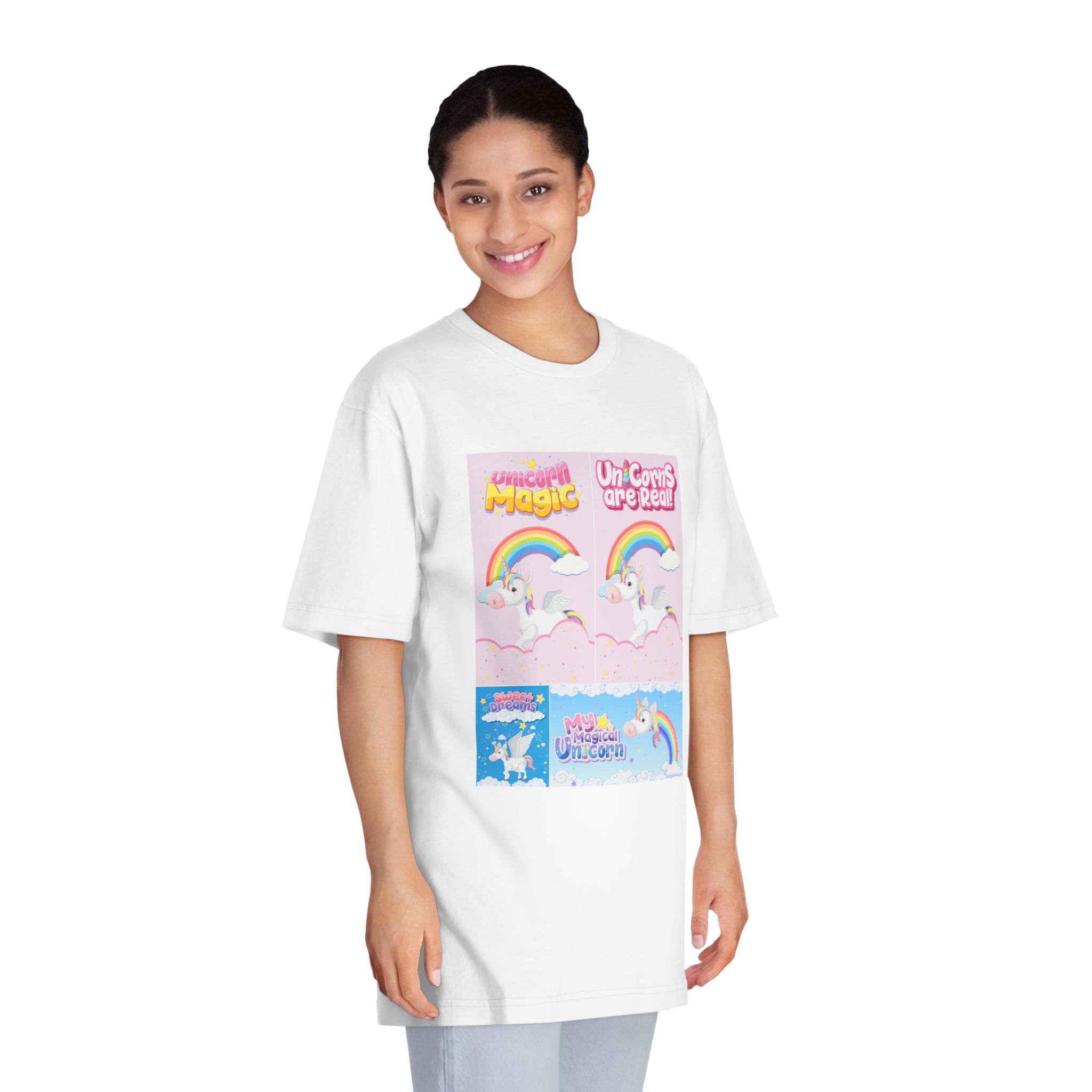 Unicorn V499 Unisex Classic Crewneck T Shirt - Image 3