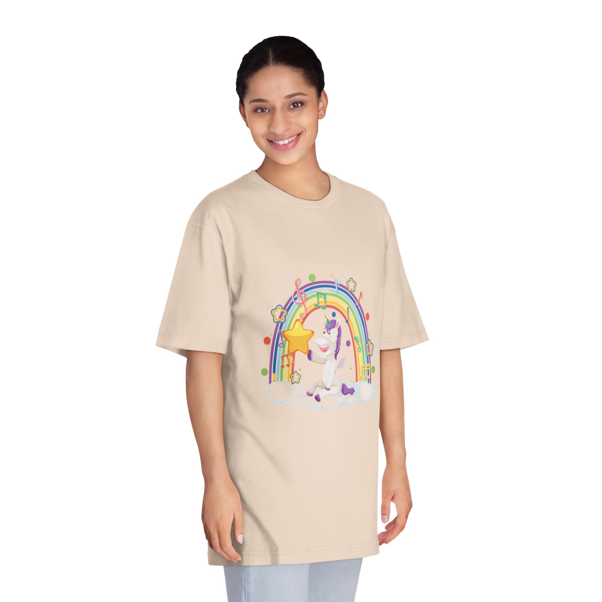 Unicorn V664 Unisex Classic Crewneck T Shirt - Image 11