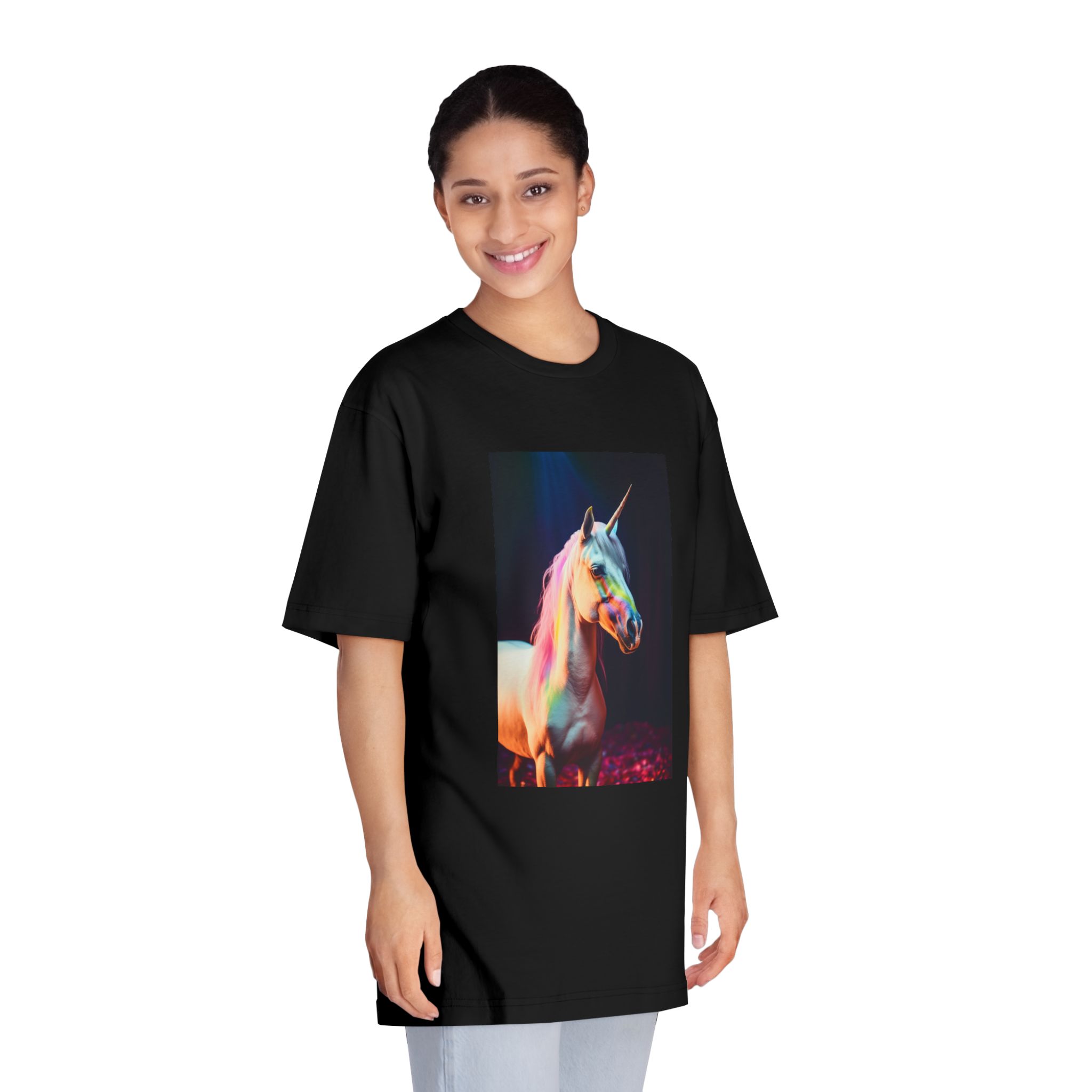 Magical Mythical Unicorn Creature 5 Unisex Classic Crewneck T Shirt - Image 7