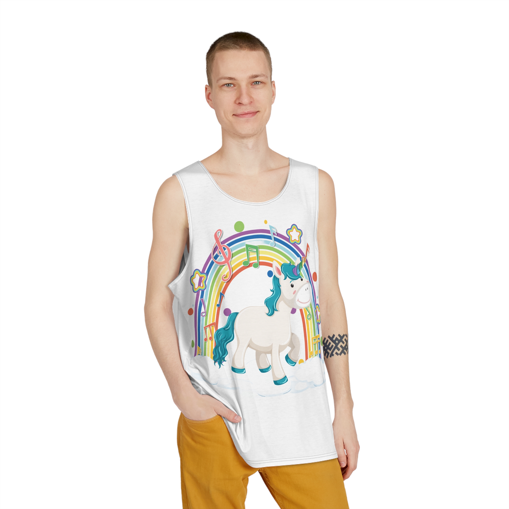 Unicorn V643 Mens Tank Aop - Image 3
