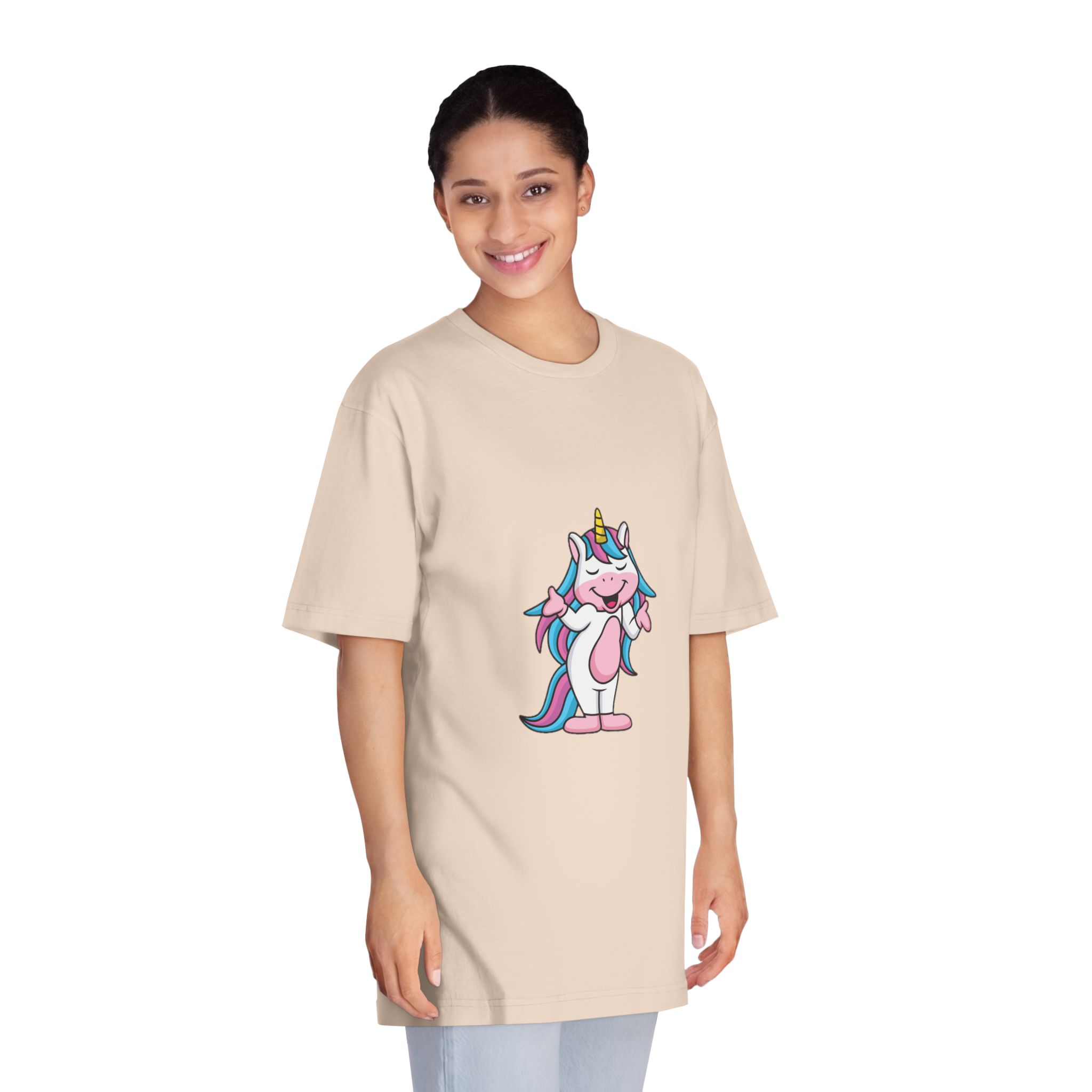 Unicorn V522 Unisex Classic Crewneck T Shirt - Image 11