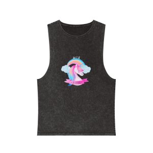 Unicorn V336 Unisex Stonewash Tank Top