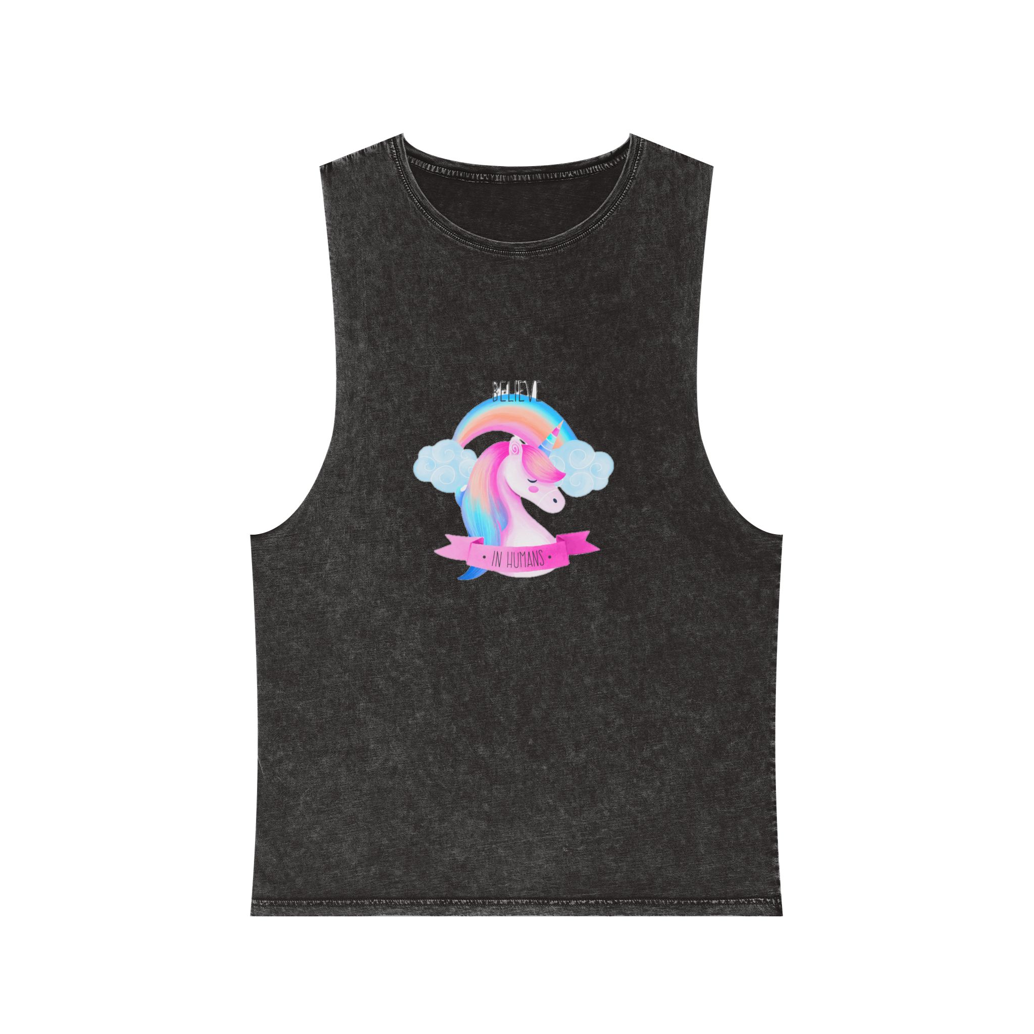 Unicorn V336 Unisex Stonewash Tank Top