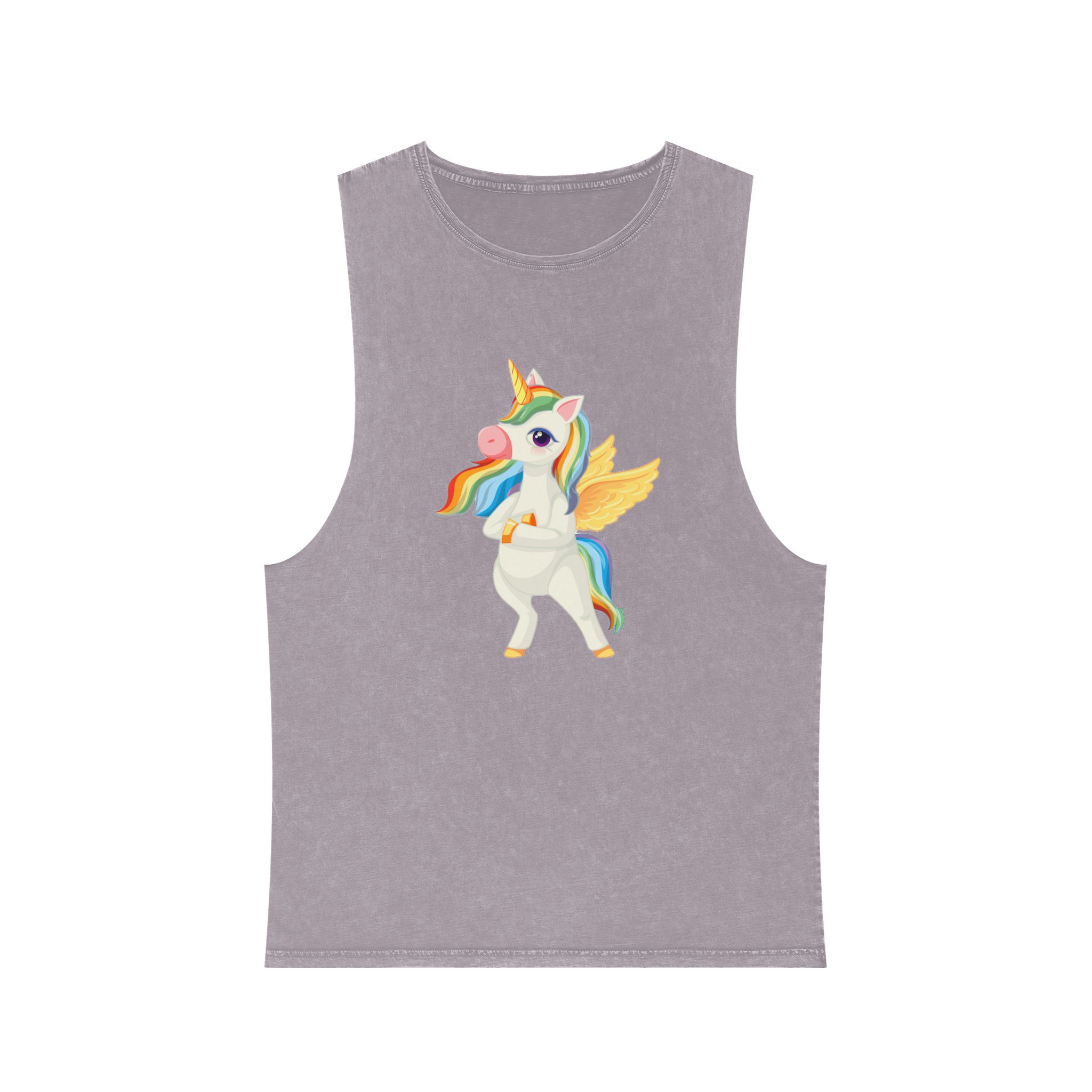 Unicorn V427 Unisex Stonewash Tank Top - Image 17