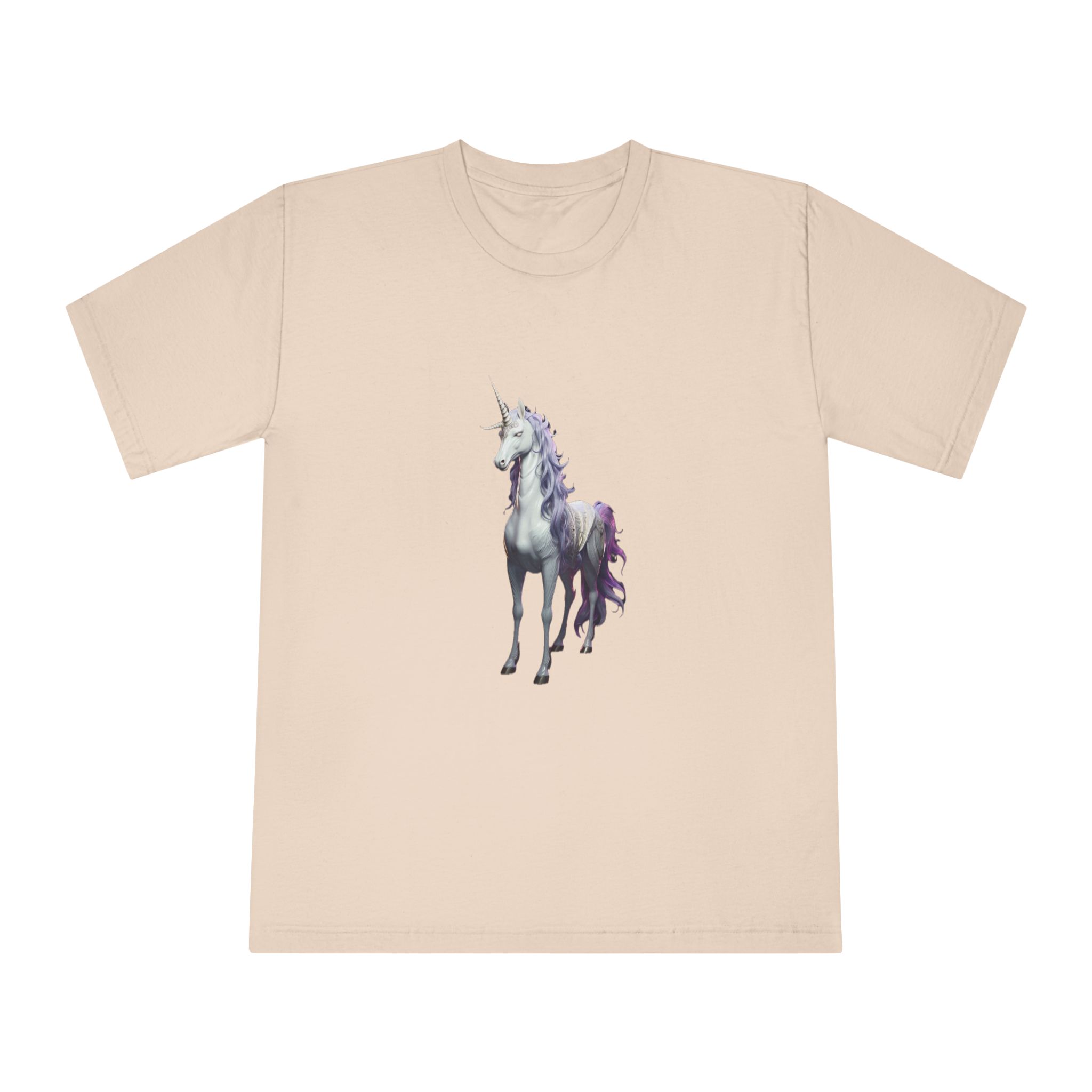 Unicorn With Pink Tone Colors Copy Unisex Classic Crewneck T Shirt - Image 9