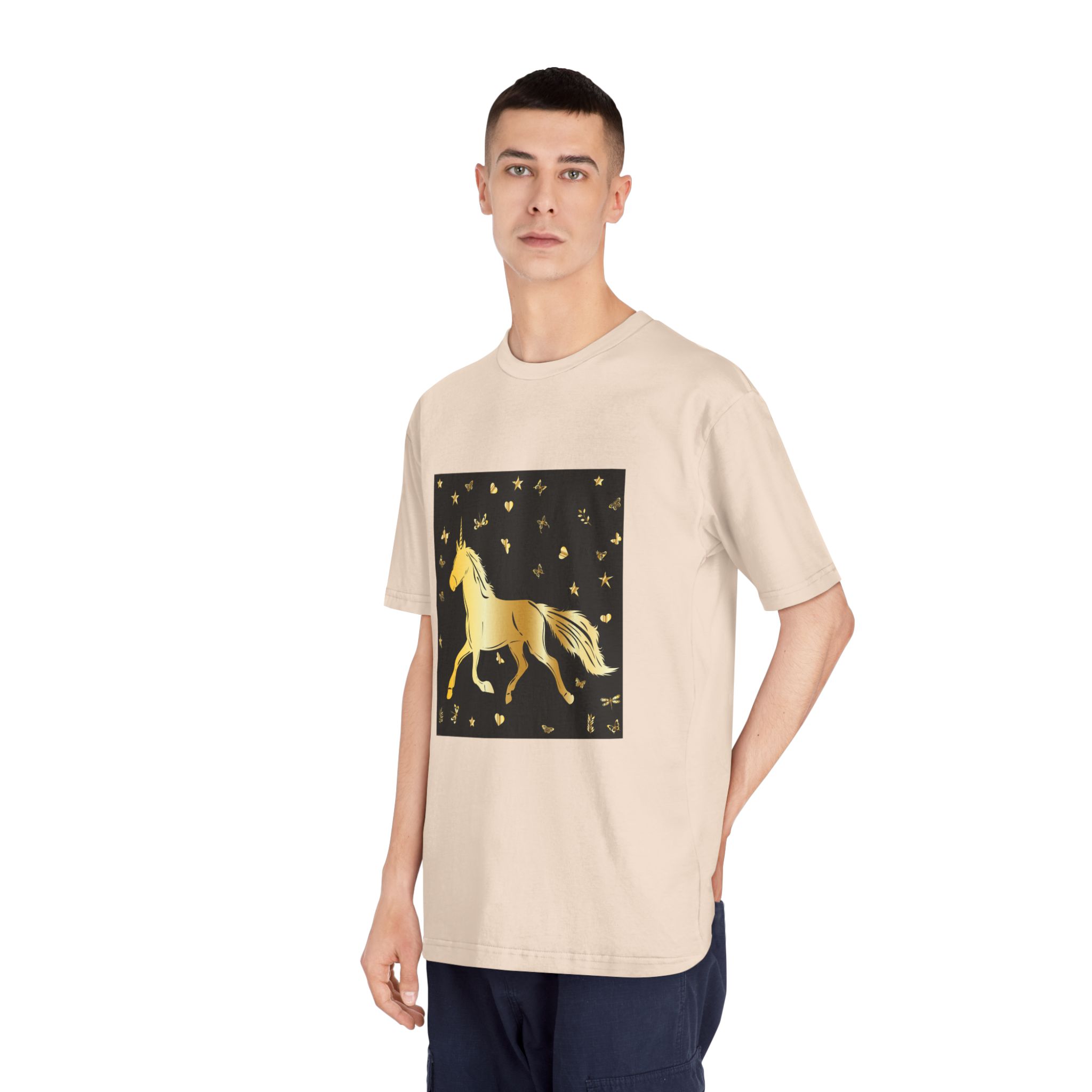 Unicorn V850 Unisex Classic Crewneck T Shirt - Image 12