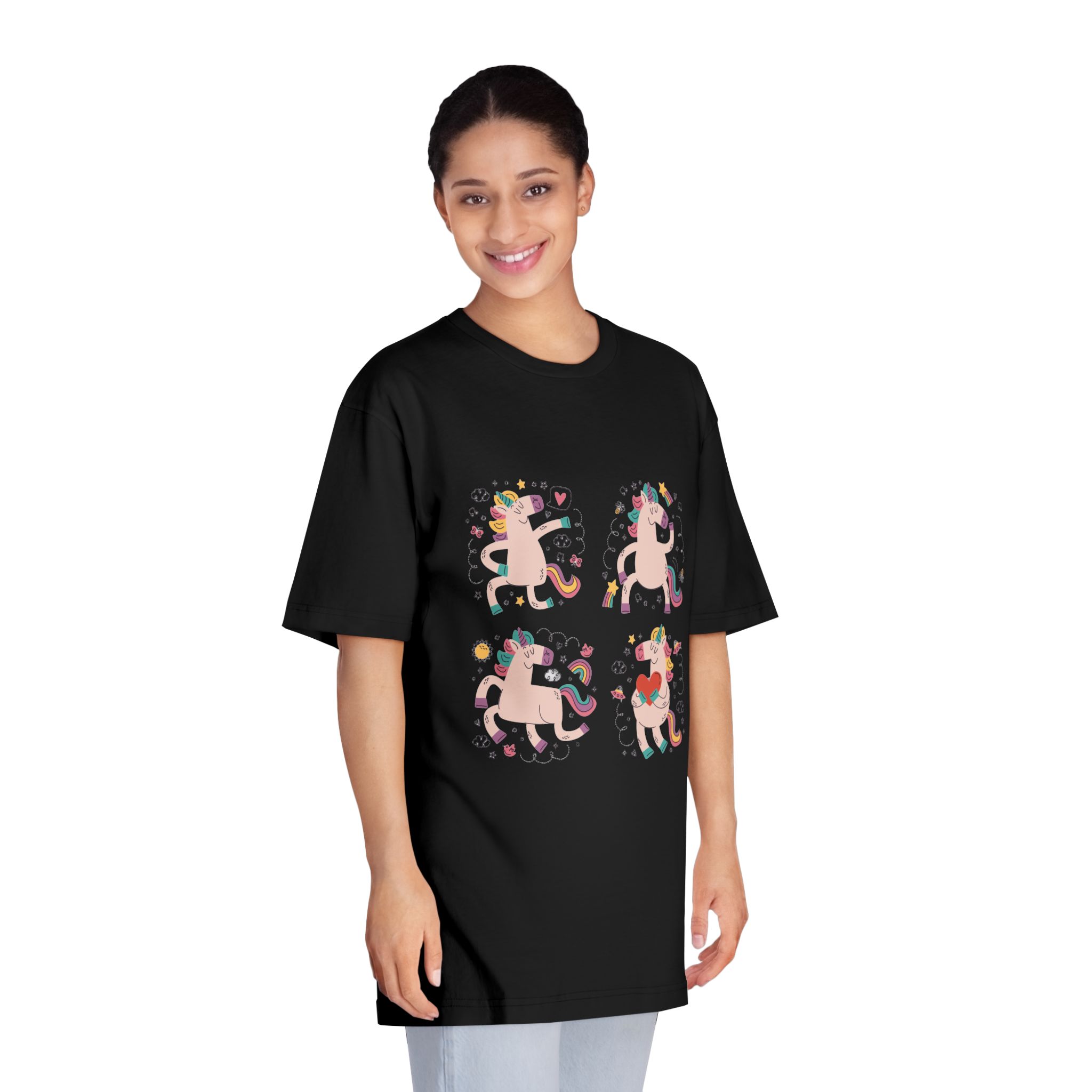 Unicorn V844 Unisex Classic Crewneck T Shirt - Image 7