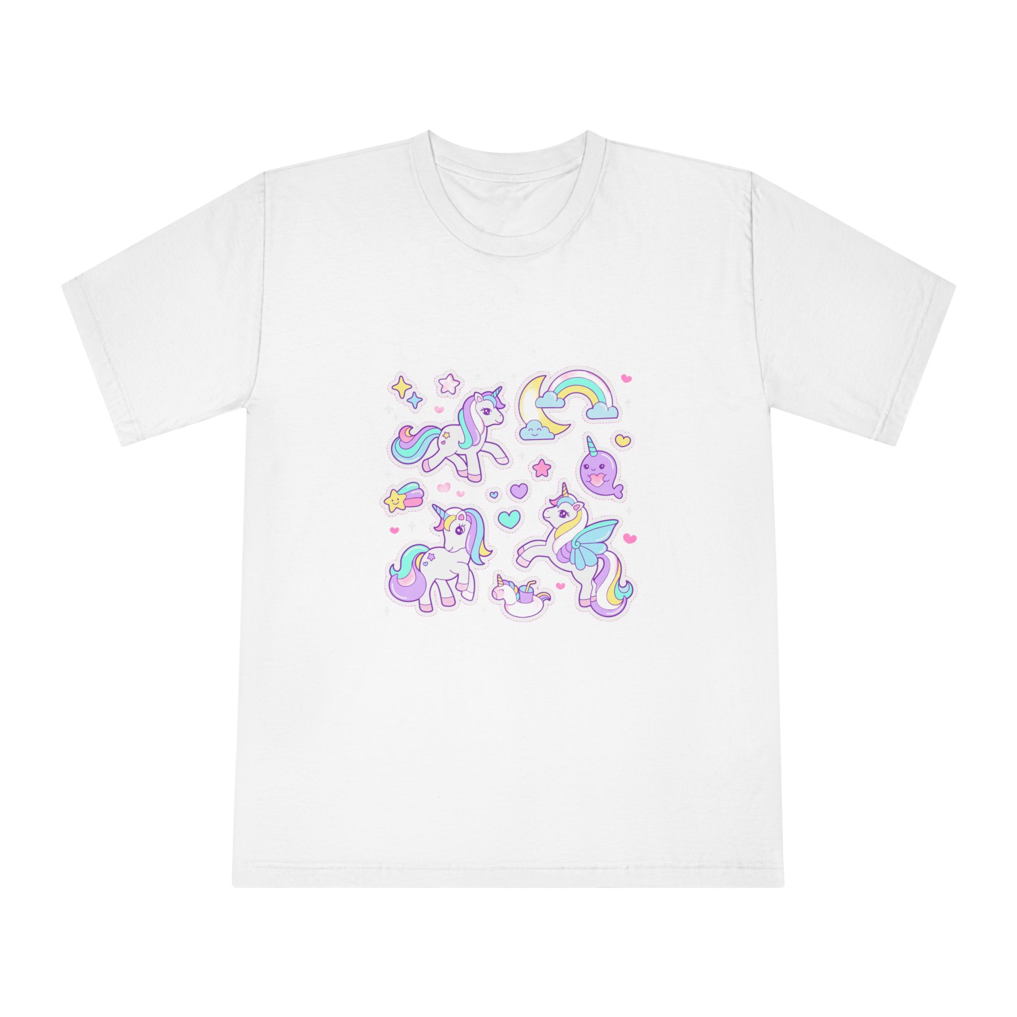 Unicorn V893 Unisex Classic Crewneck T Shirt