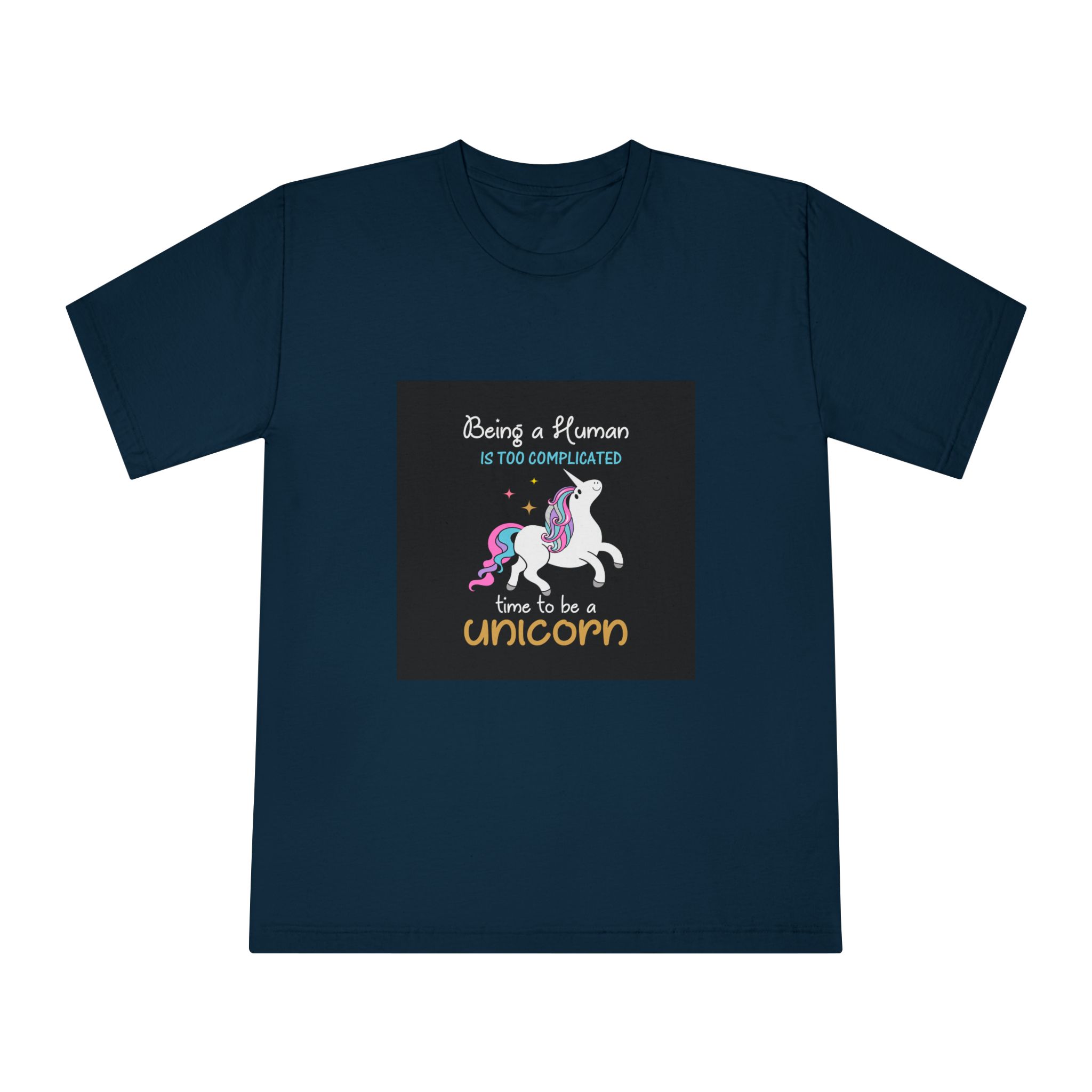 Unicorn 1 2 Unisex Classic Crewneck T Shirt - Image 17