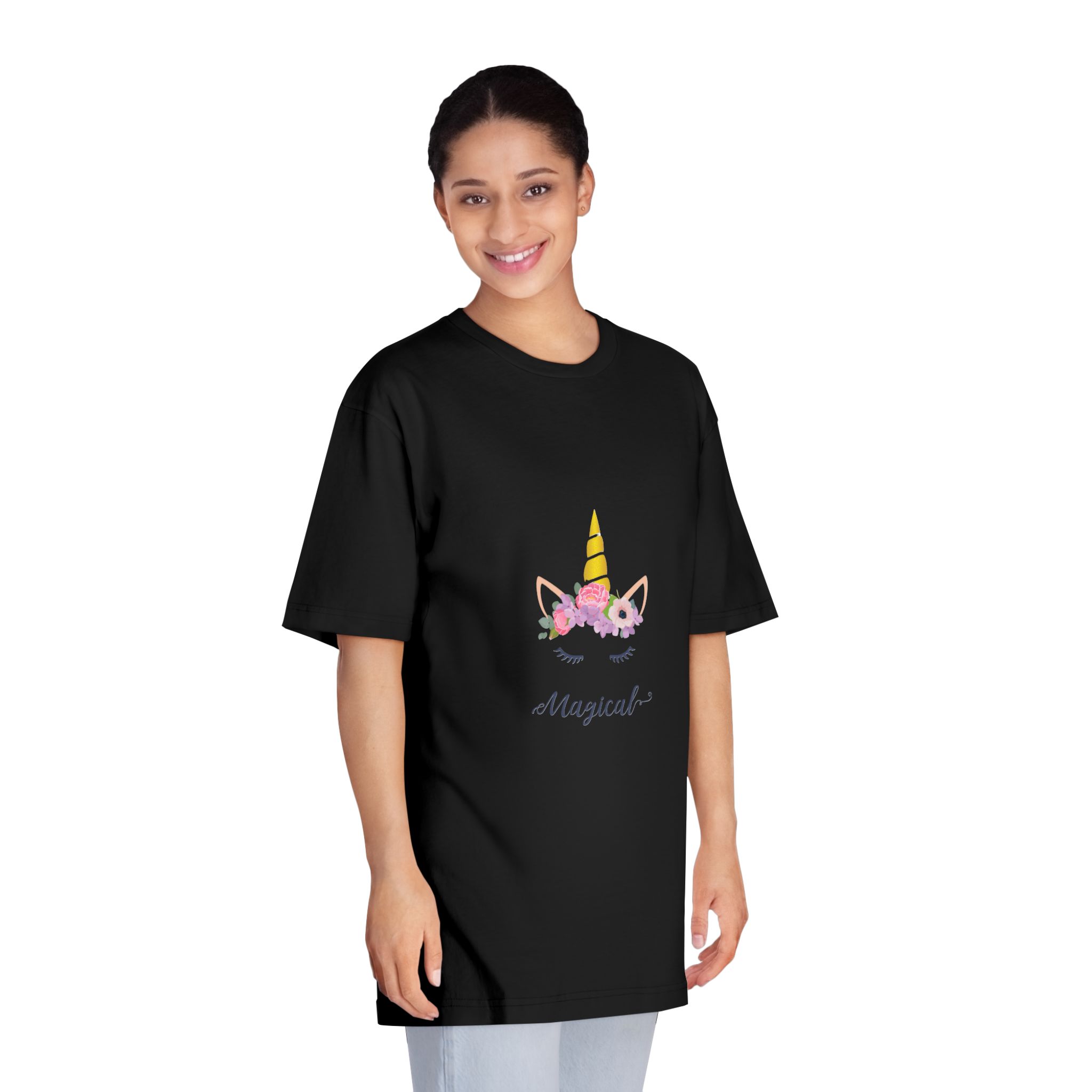 Unicorns 37 Unisex Classic Crewneck T Shirt - Image 7
