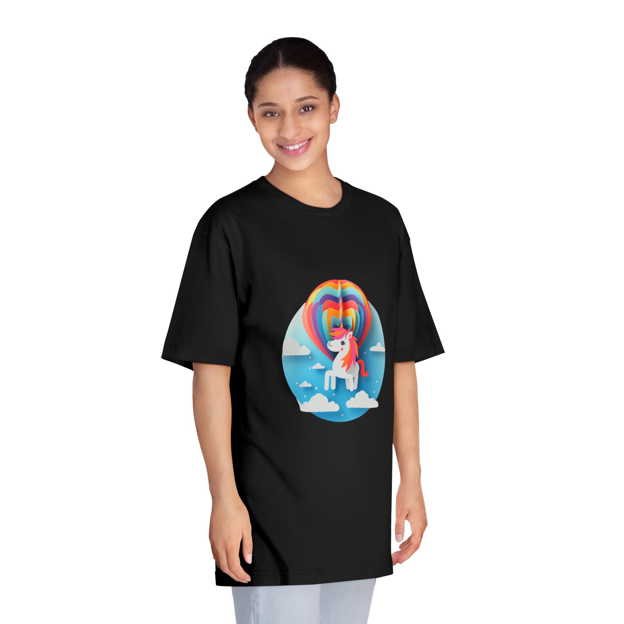 Unicorns 346 Unisex Classic Crewneck T Shirt - Image 7