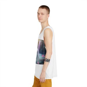 Magical Mythical Unicorn Creature Fantasy Mens Tank Aop