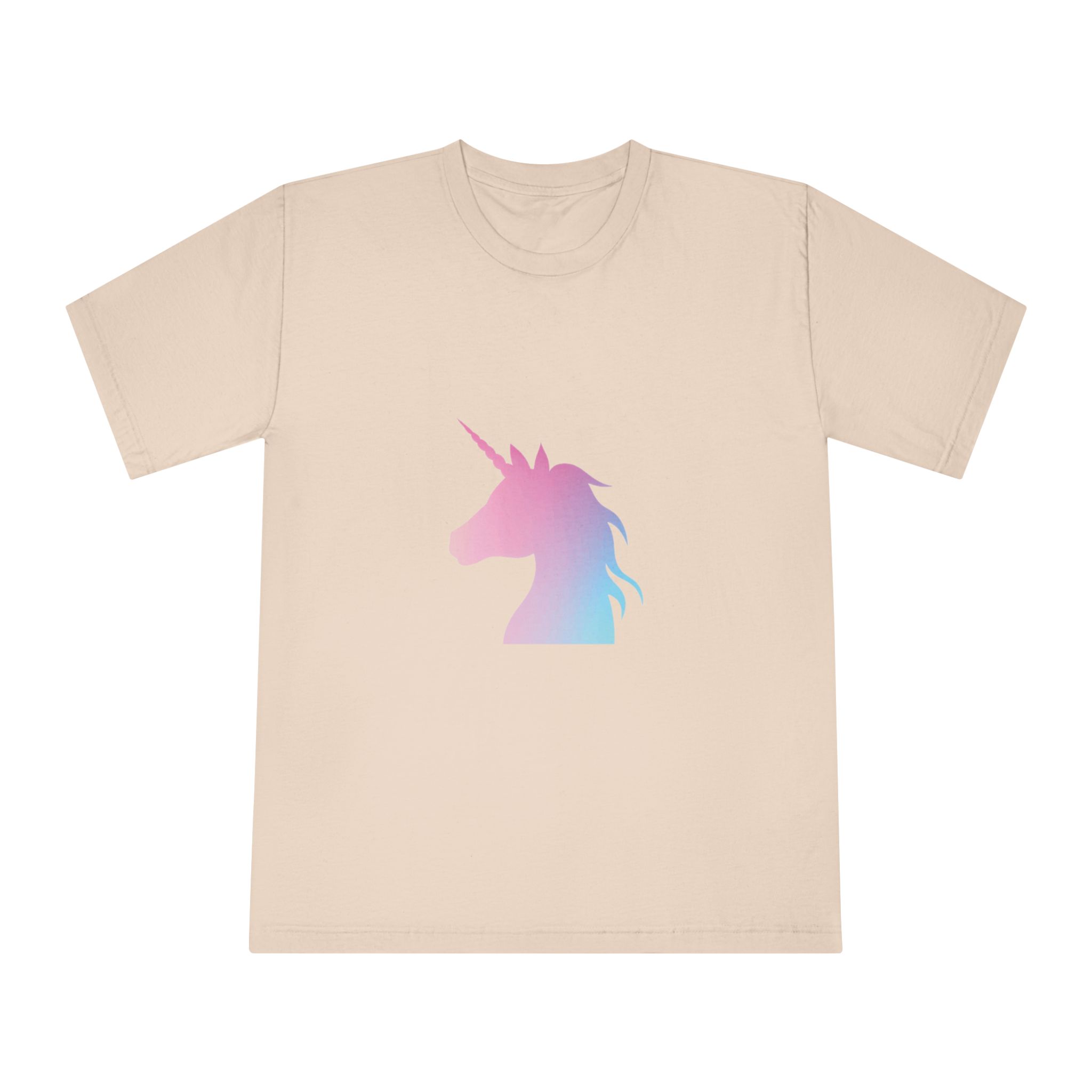 Pastel Unicorn Silhouette Art Unisex Classic Crewneck T Shirt - Image 9