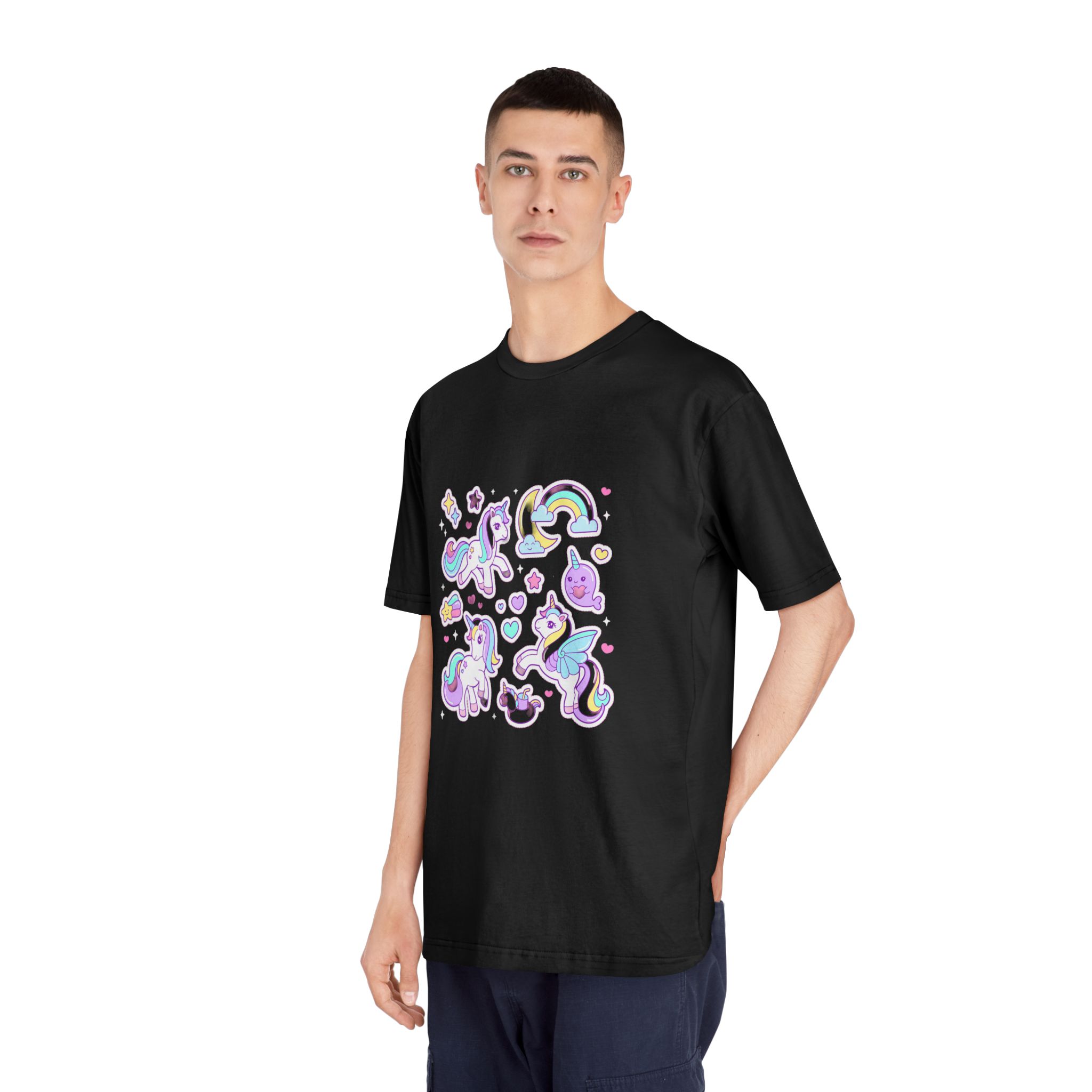 Unicorn V893 Unisex Classic Crewneck T Shirt - Image 8