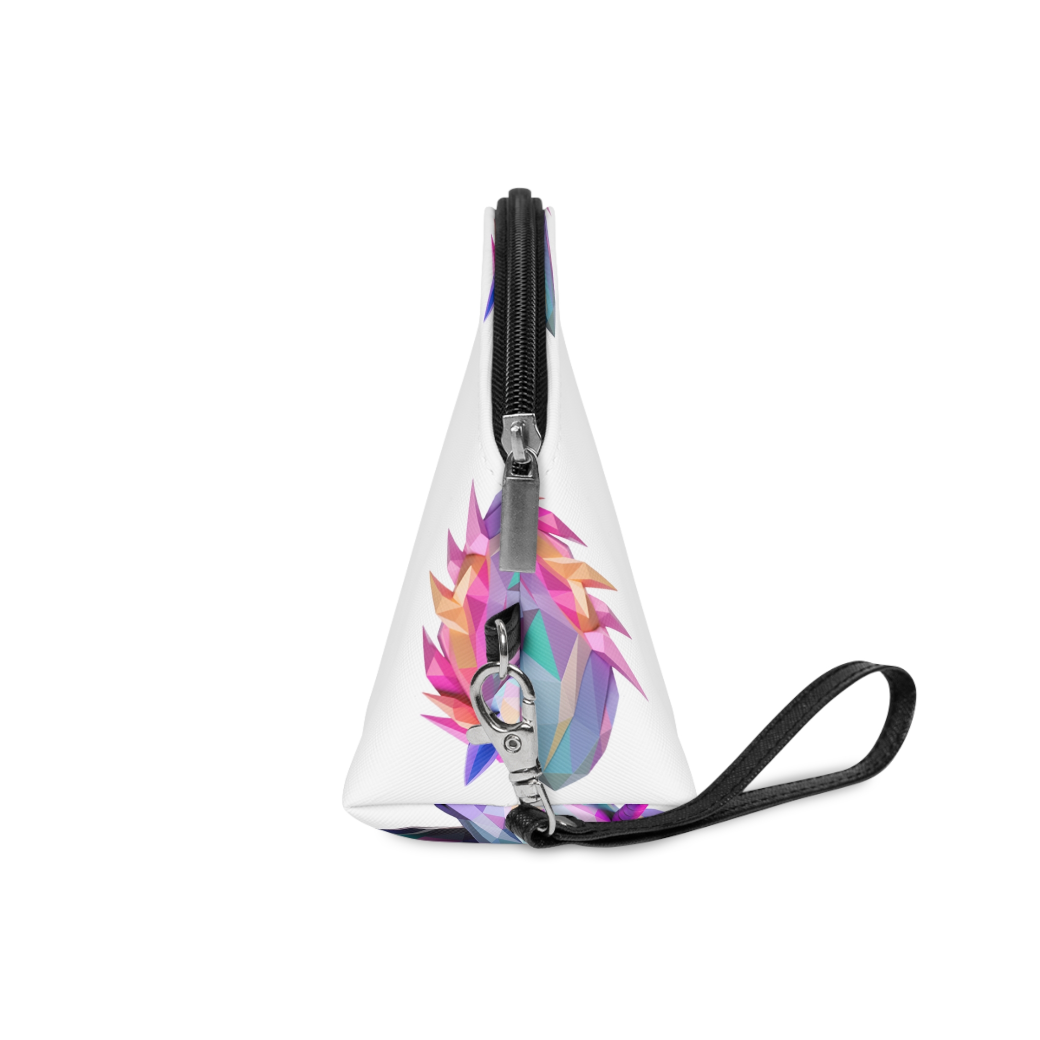 Fondo de “mythical Unicorn With Poly Style” Eliminado Makeup Bag - Image 3