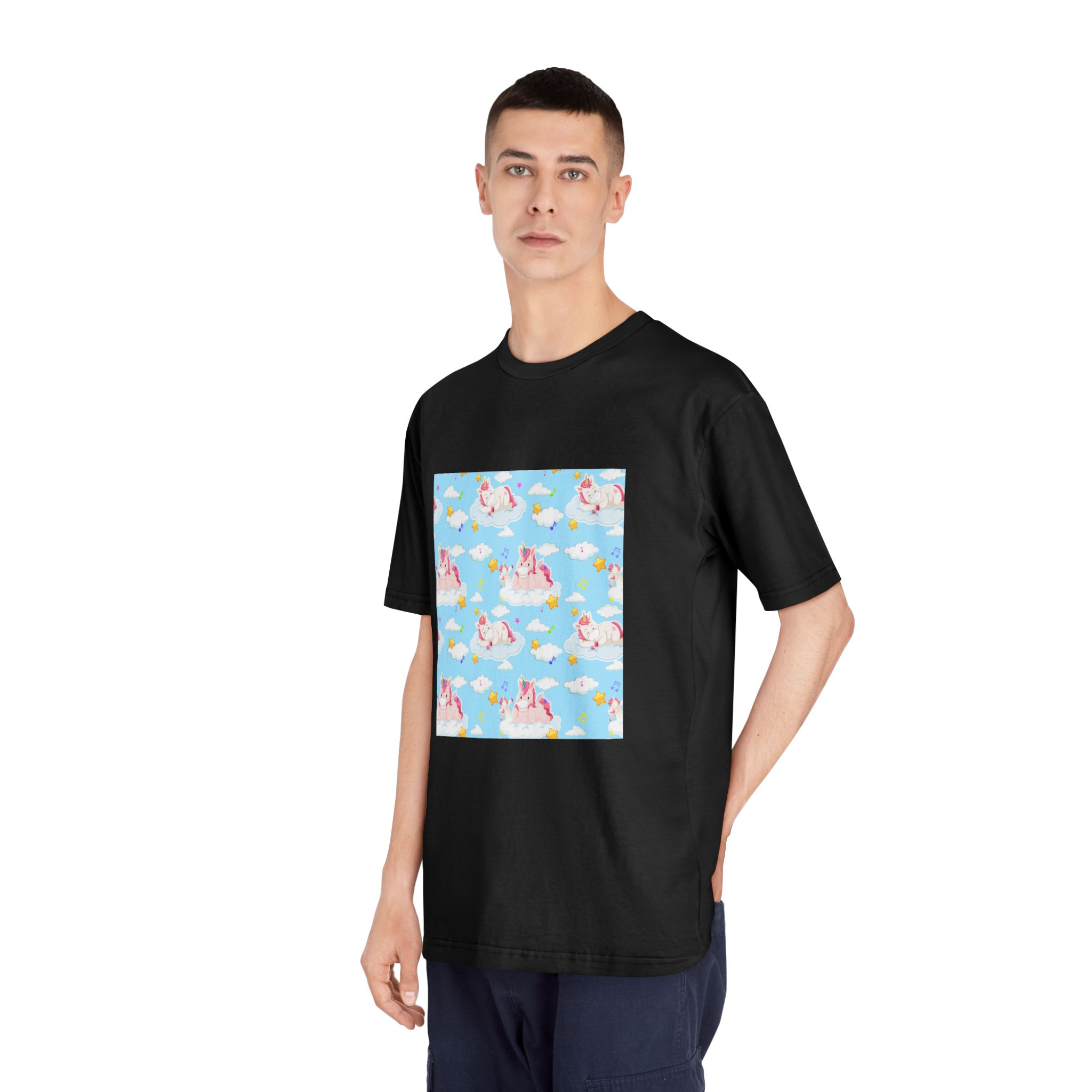 Unicorn V593 Unisex Classic Crewneck T Shirt - Image 8
