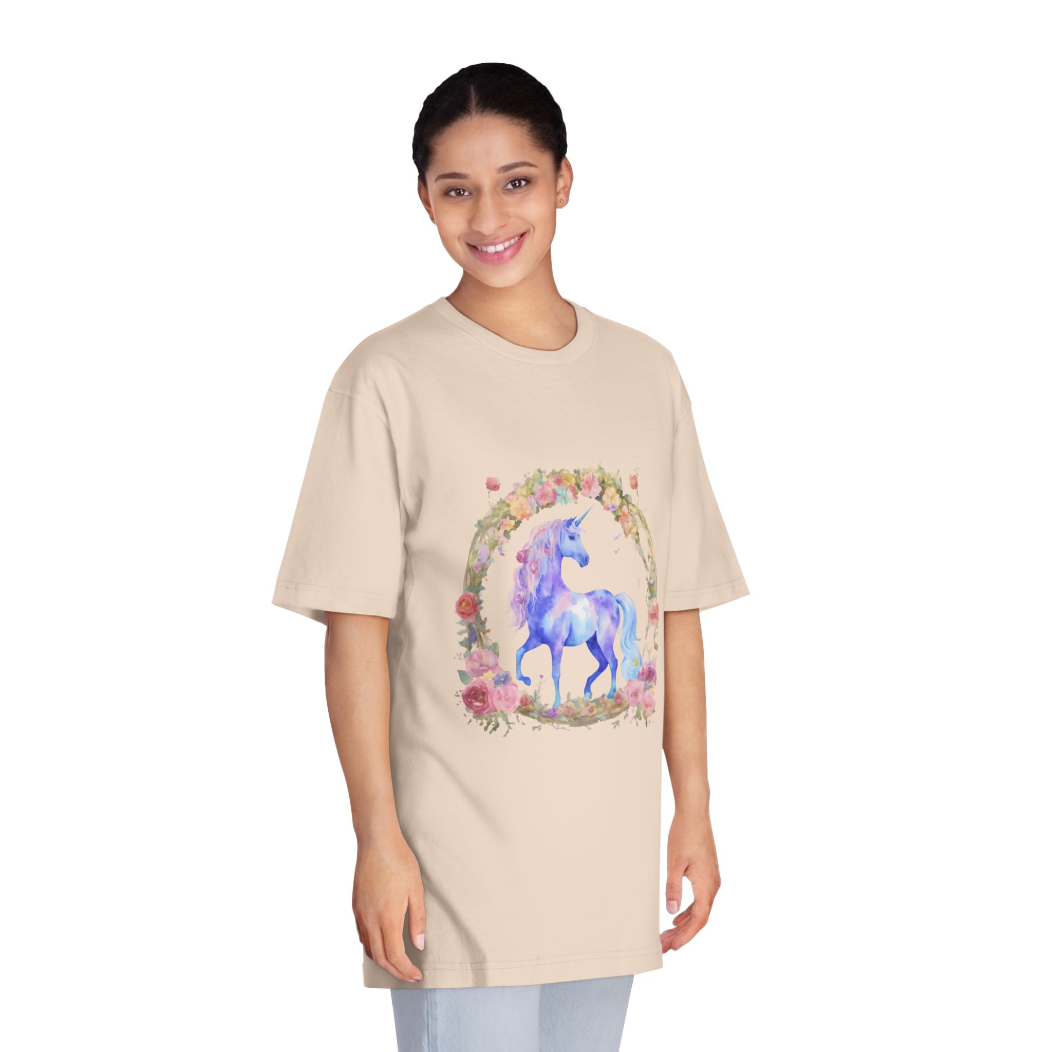 Unicorns 402 Unisex Classic Crewneck T Shirt - Image 11