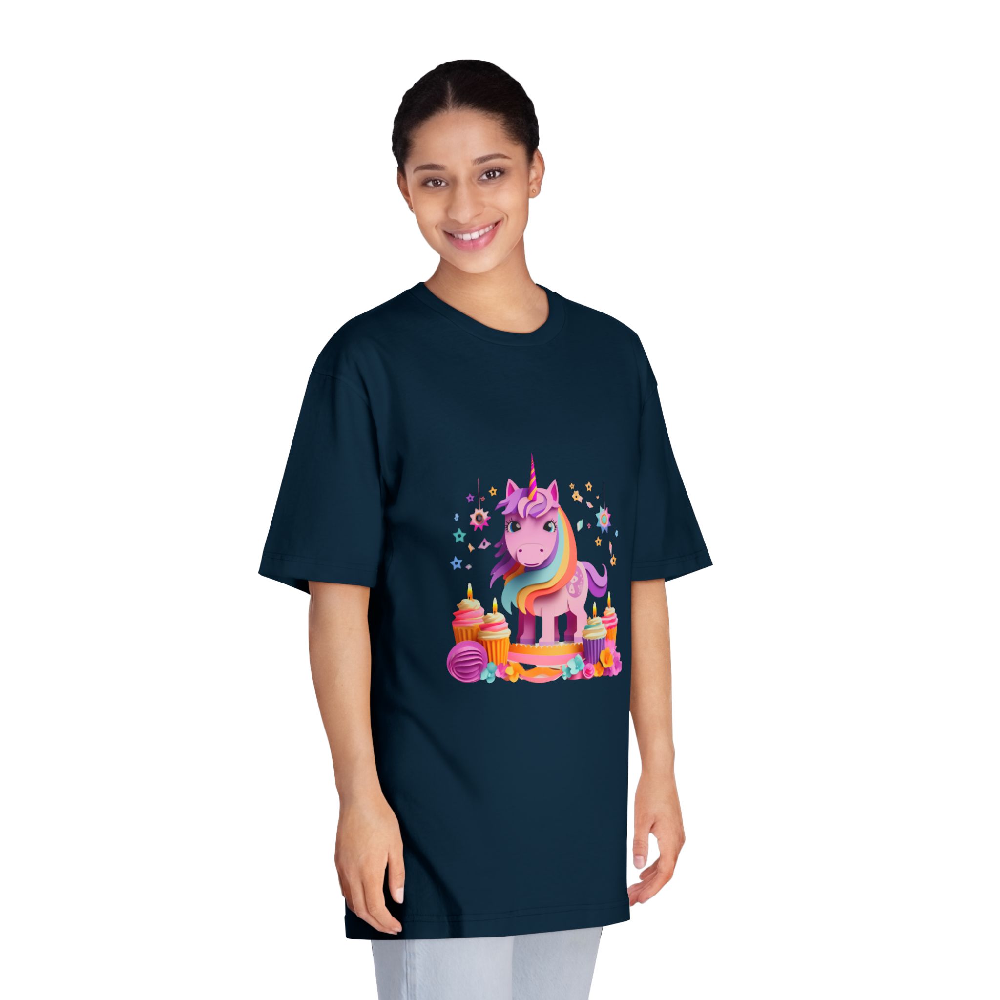 Unicorns 352 Unisex Classic Crewneck T Shirt - Image 19