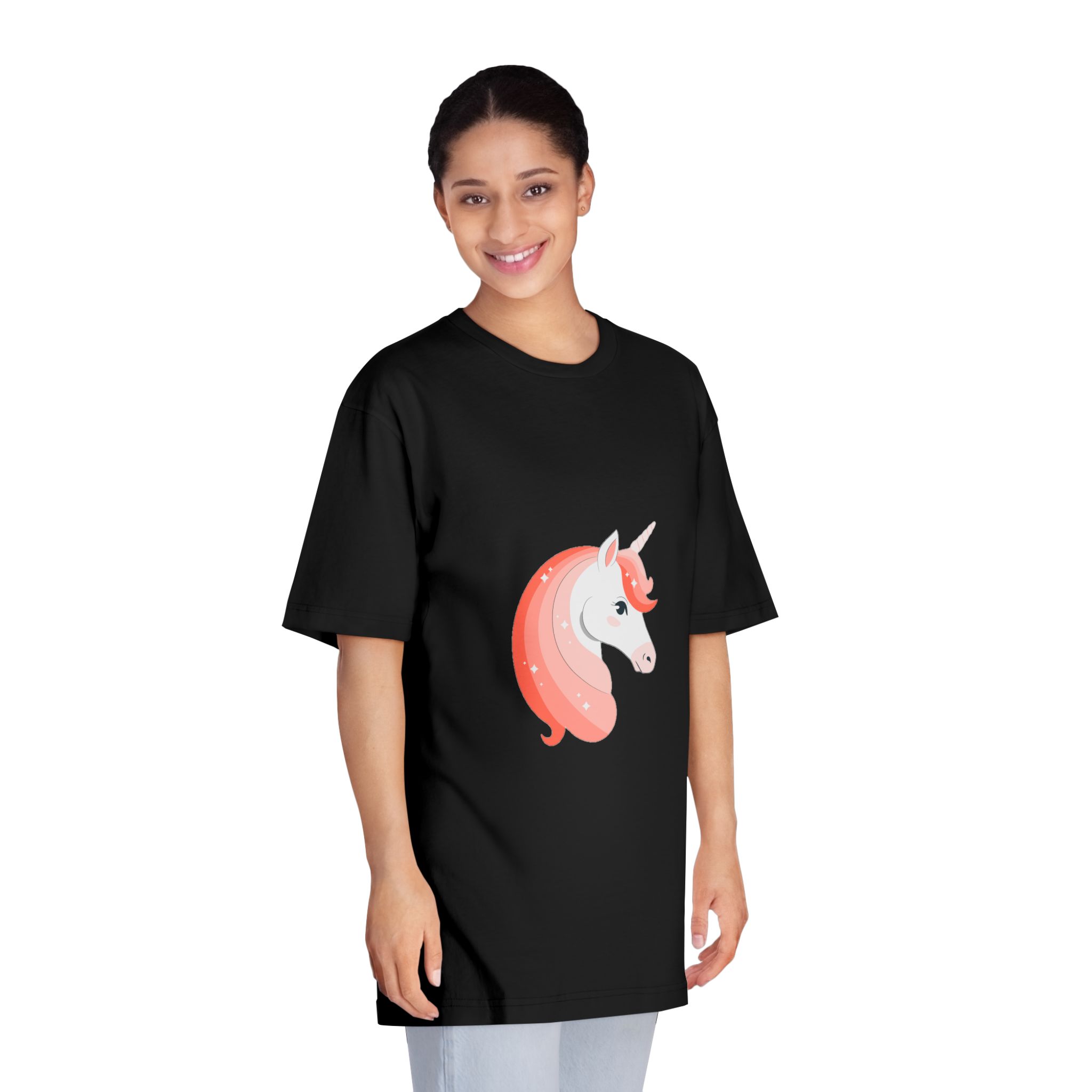 Unicorn V791 Unisex Classic Crewneck T Shirt - Image 7