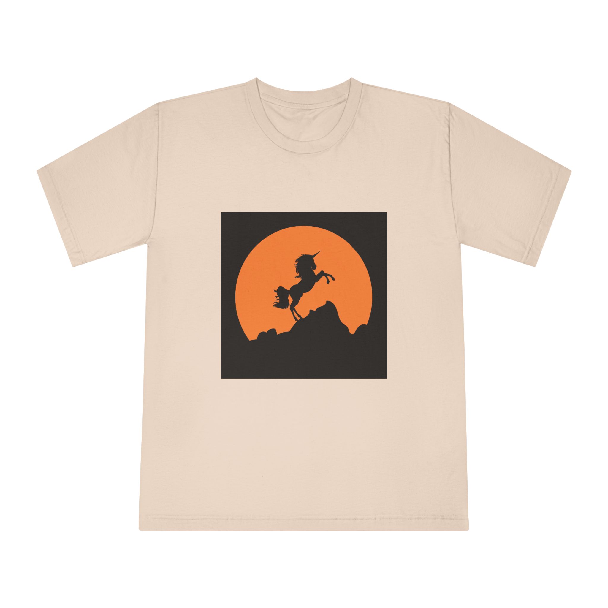 Unicorn Silhouette Unisex Classic Crewneck T Shirt - Image 9