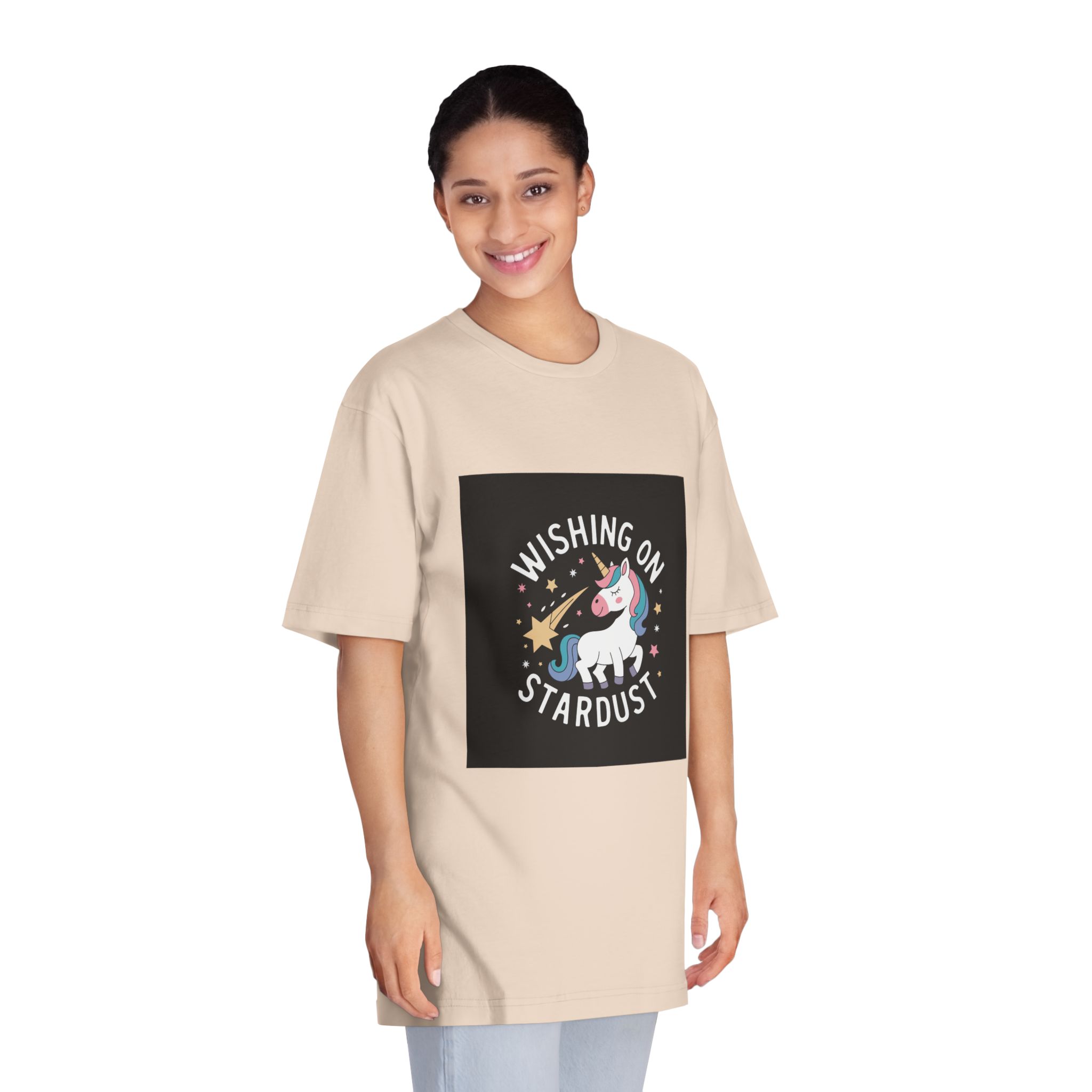 Wishing On Stardust 1 Unisex Classic Crewneck T Shirt - Image 11