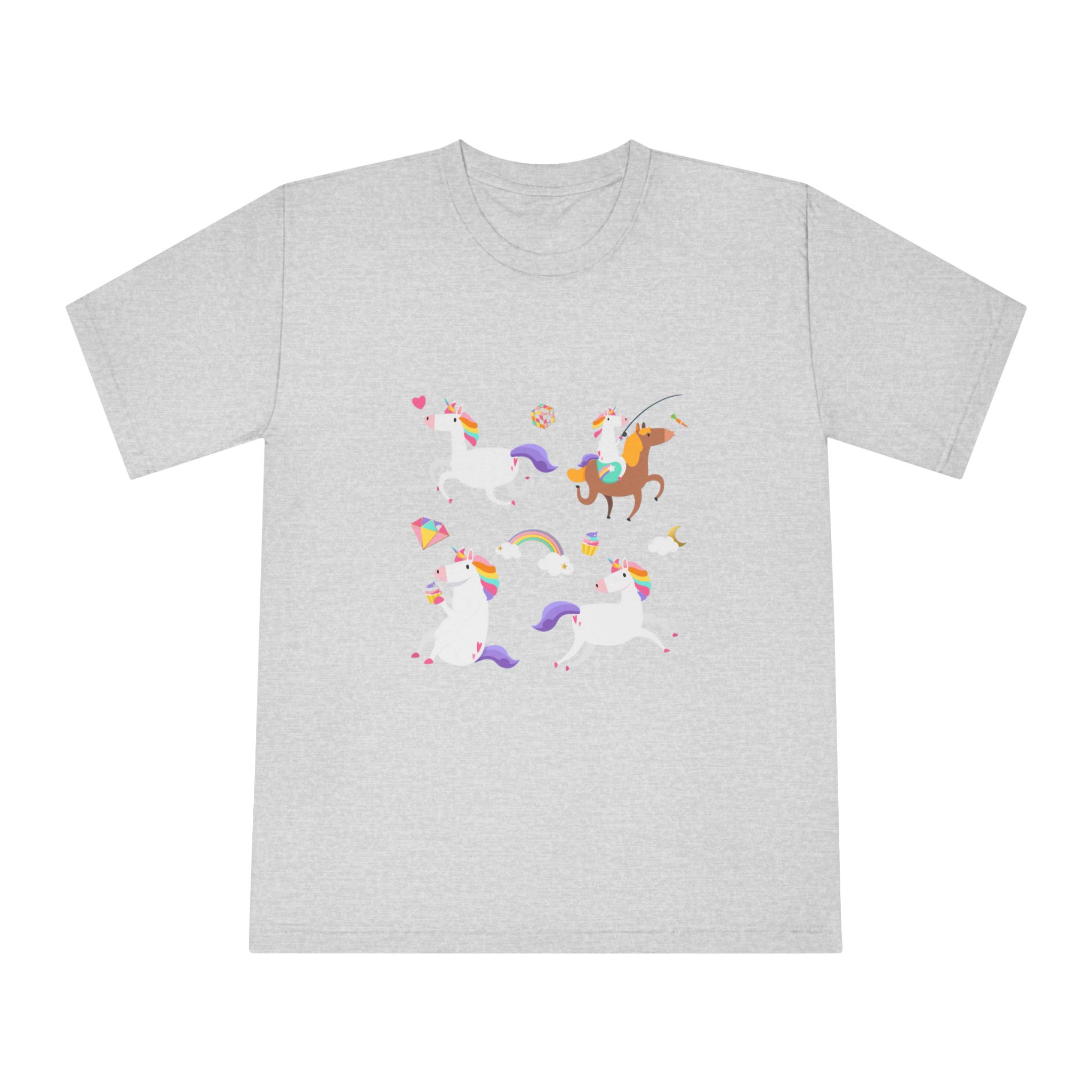 Unicorns 58 Unisex Classic Crewneck T Shirt - Image 13
