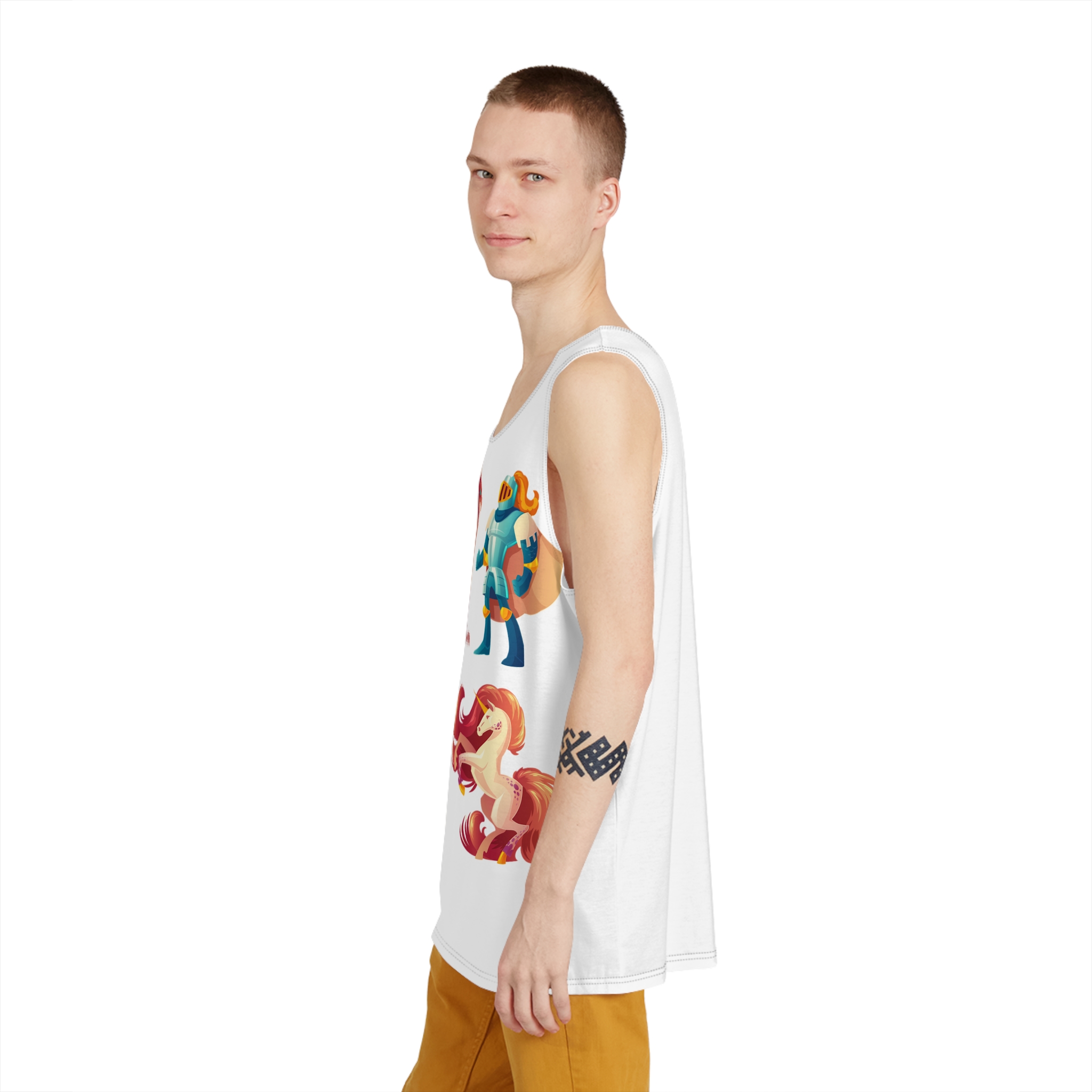 Unicorns 42 Mens Tank Aop