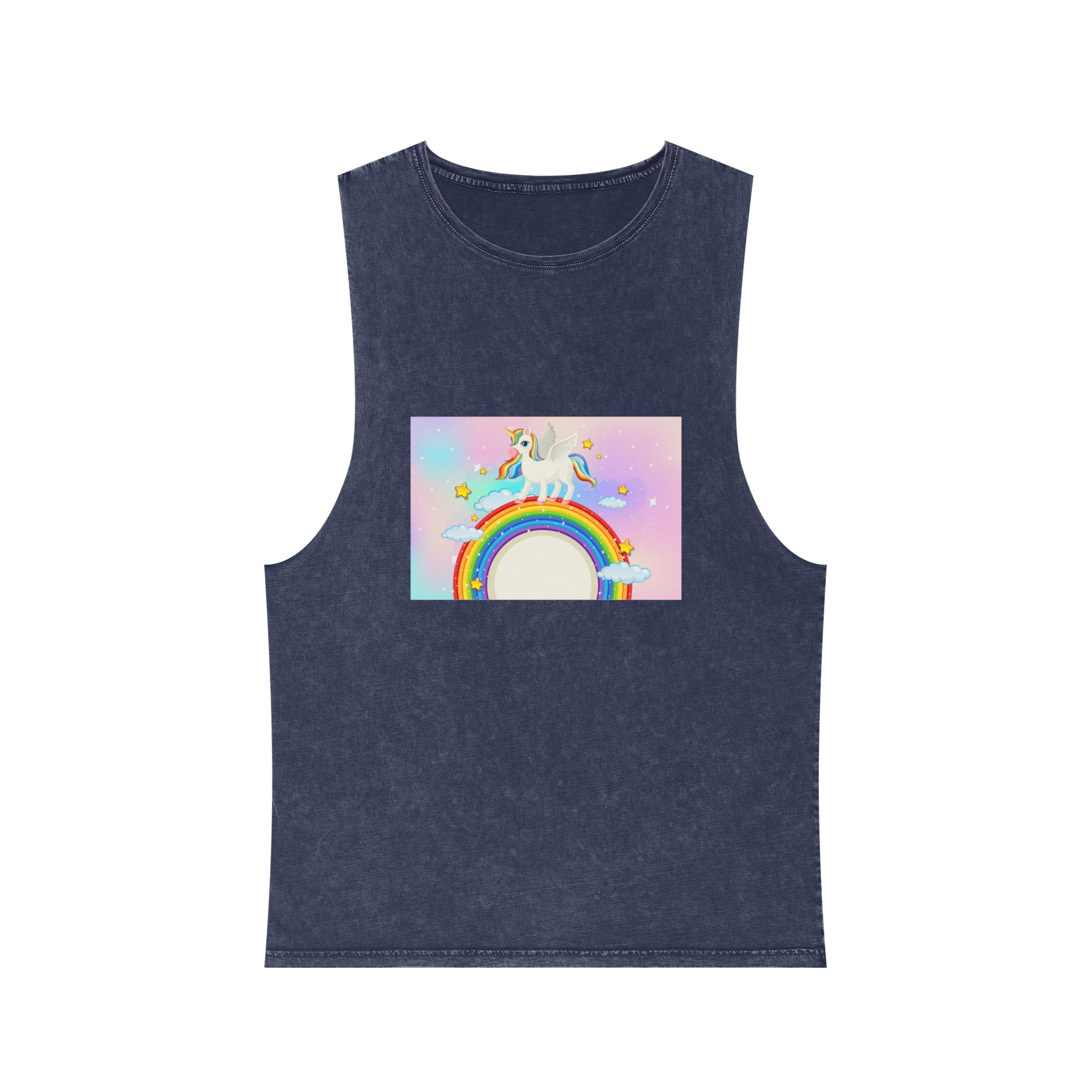 Unicorn V461 Unisex Stonewash Tank Top - Image 13